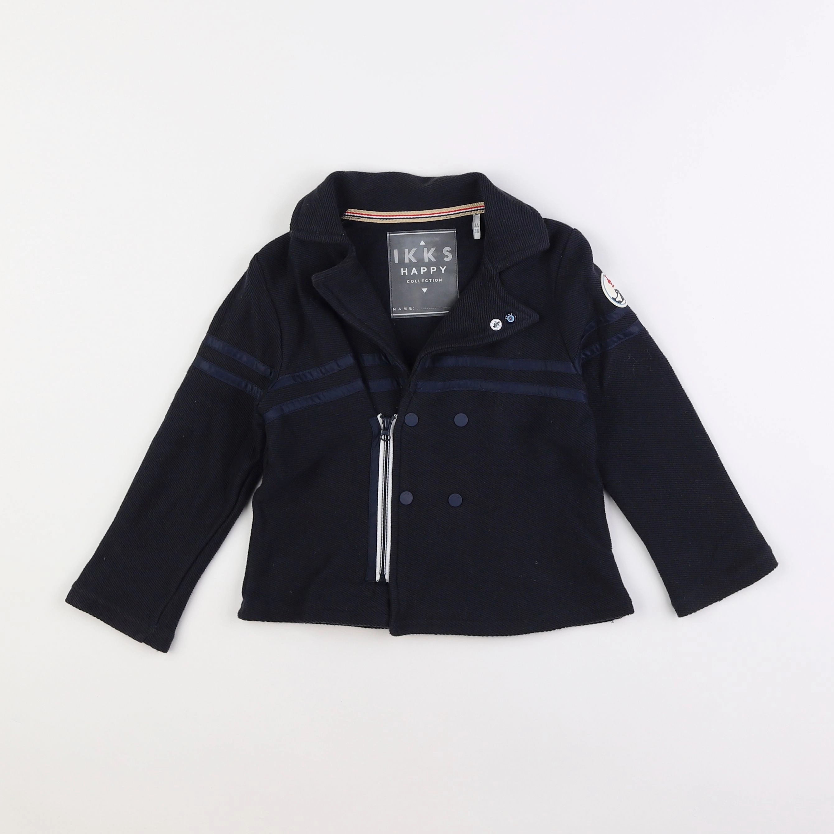 IKKS - veste bleu - 3 ans