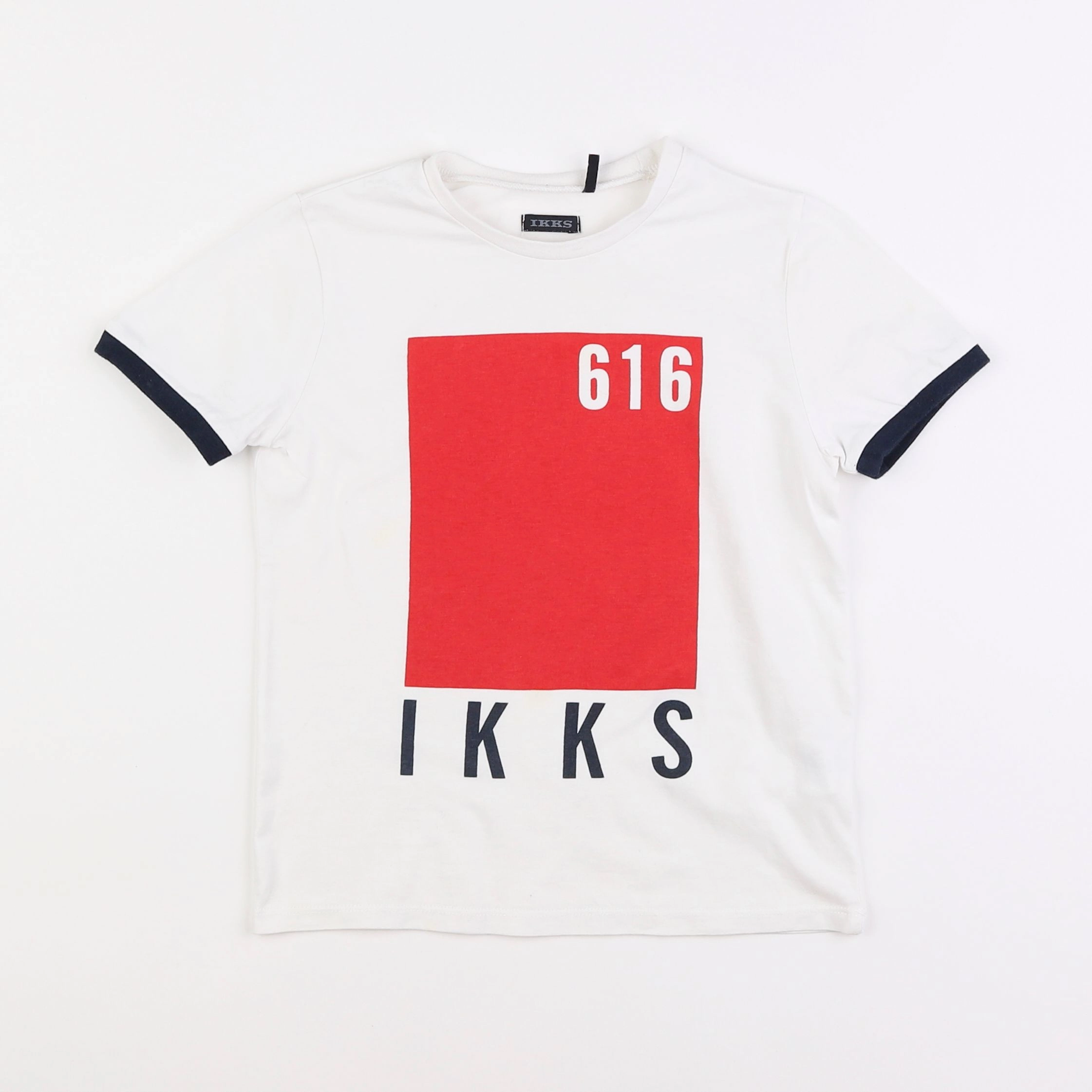 IKKS - tee-shirt blanc - 5 ans