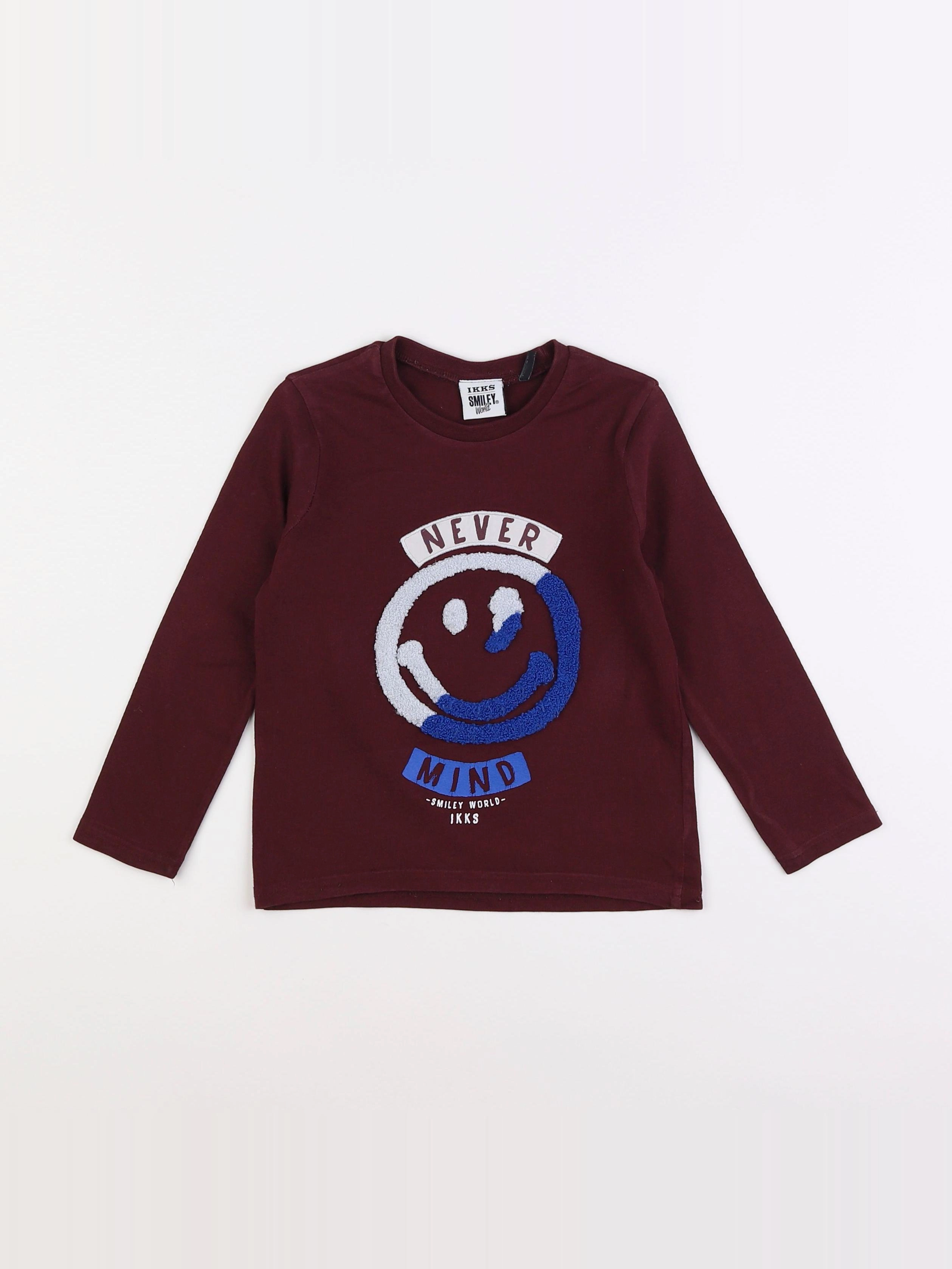 IKKS - tee-shirt rouge - 3 ans