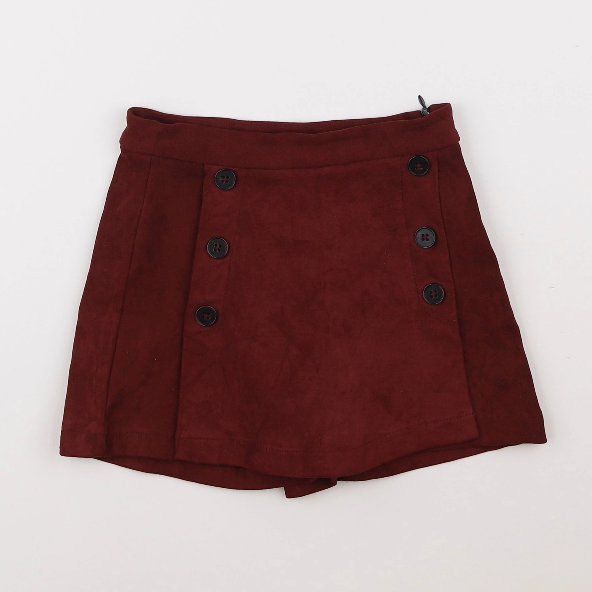 Zara - jupe short rouge - 7 ans
