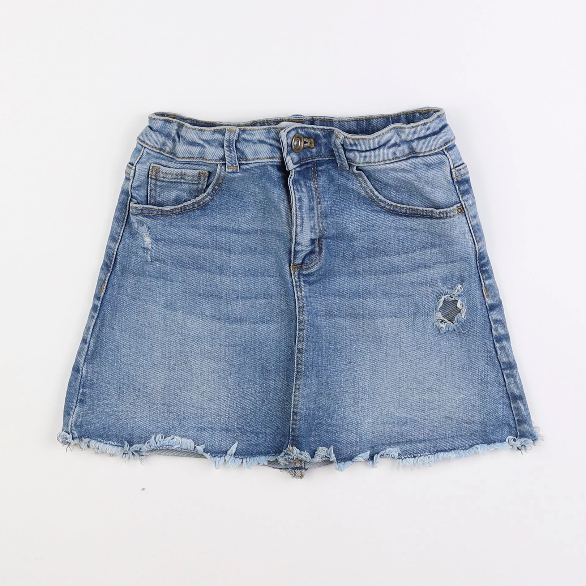 Zara - jupe bleu - 8 ans