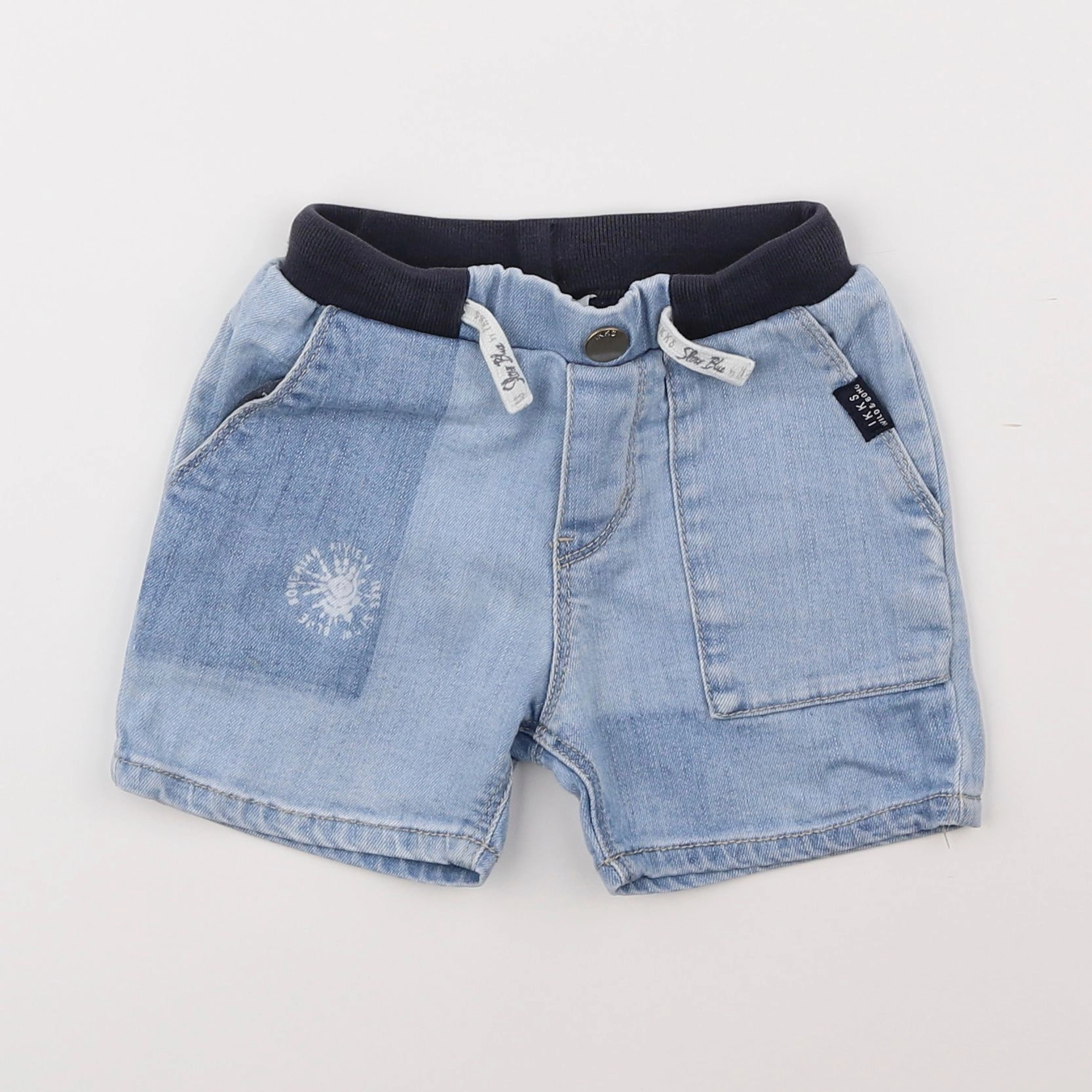 IKKS - short bleu - 3 ans