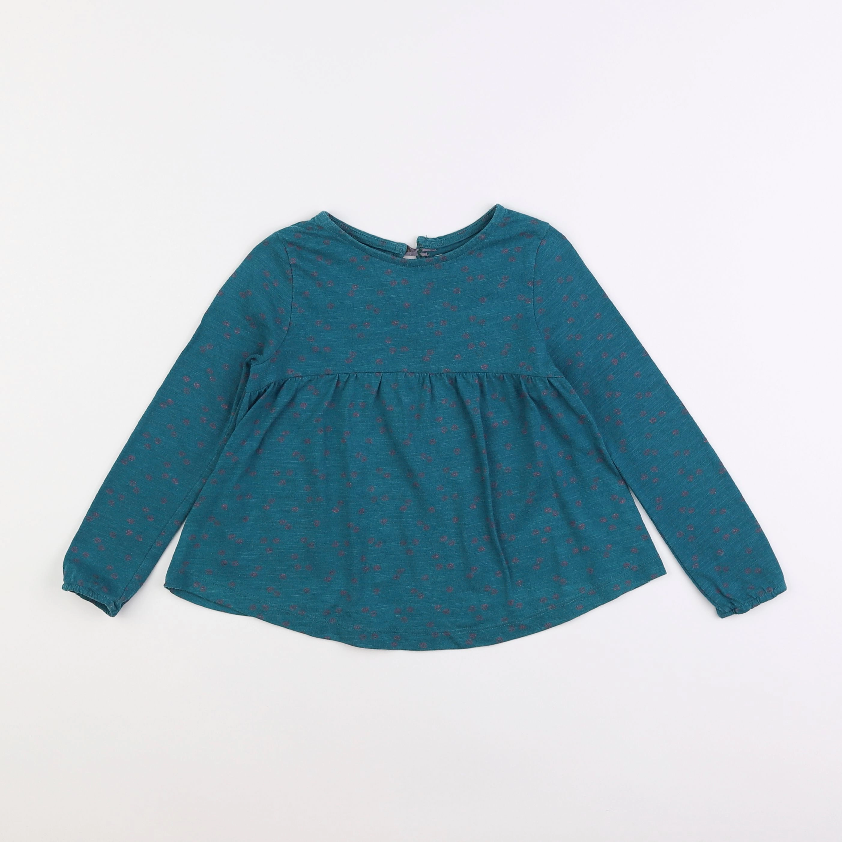Okaidi - tee-shirt bleu - 4 ans