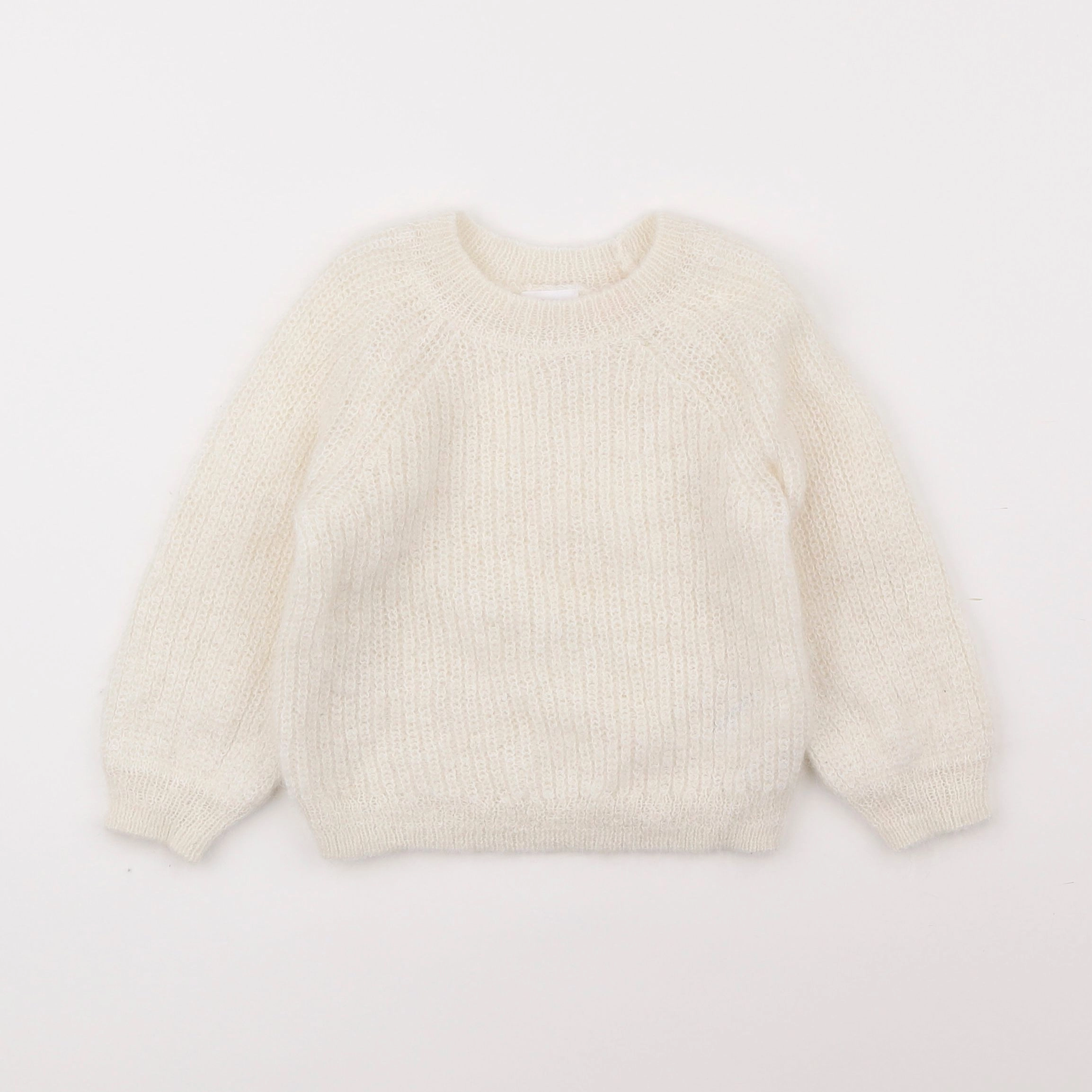 Zara - pull blanc - 2/3 ans