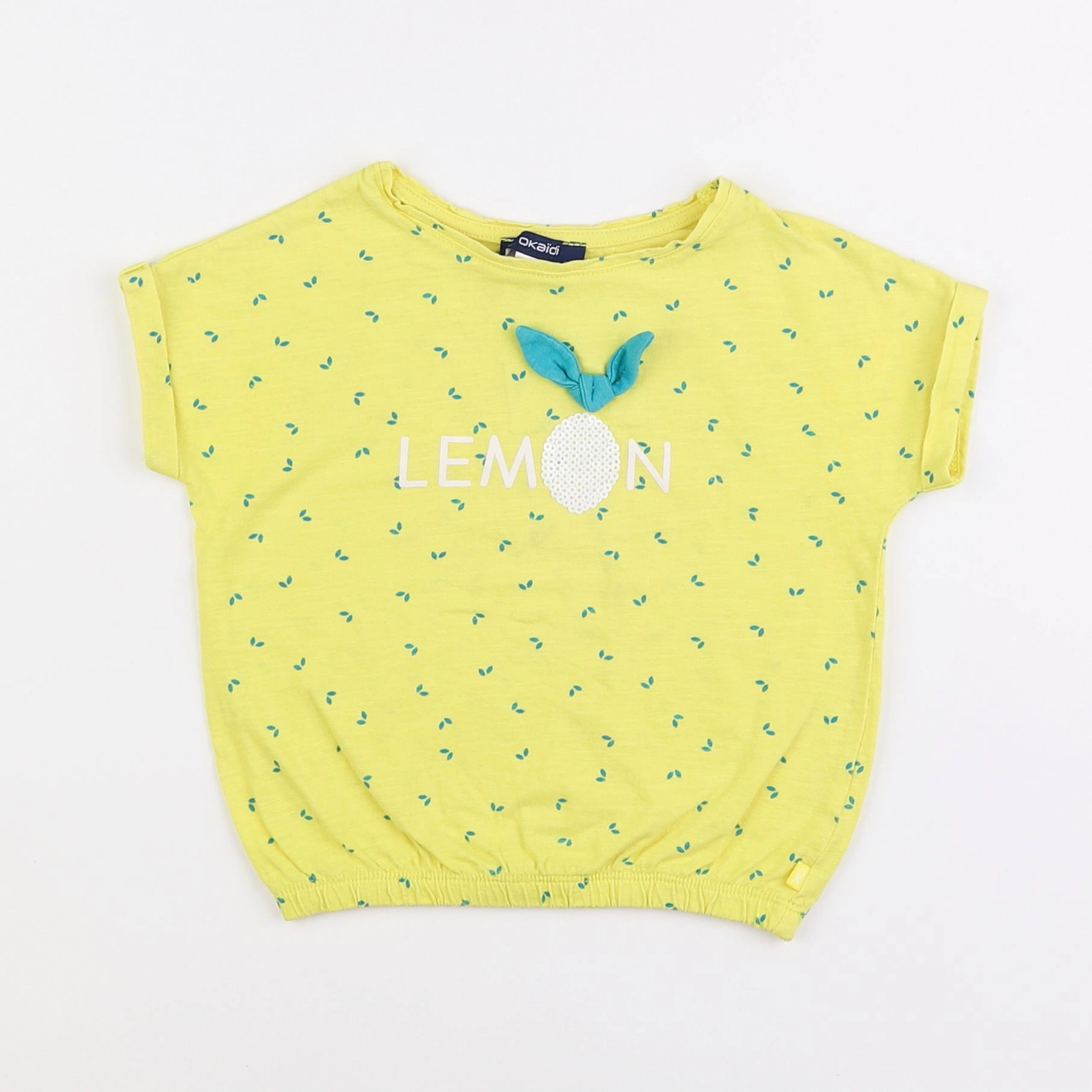 Okaidi - tee-shirt jaune - 3 ans