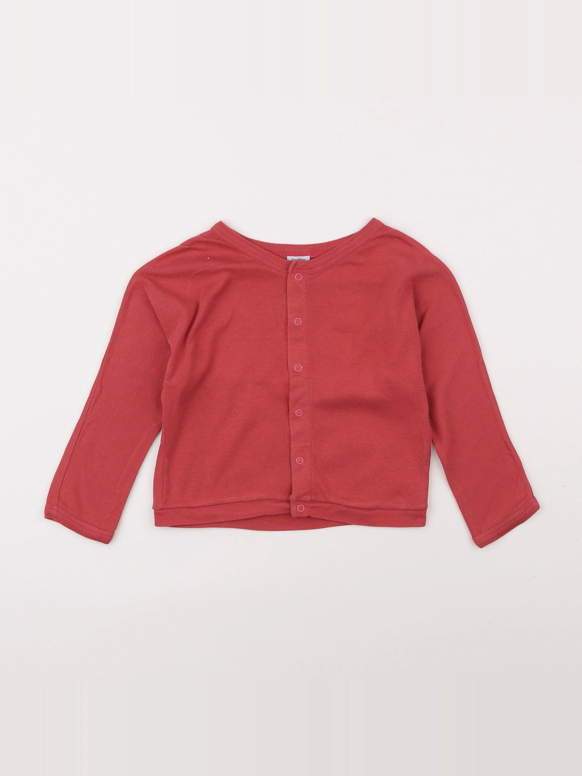 Petit Bateau - tee-shirt rose - 3 ans