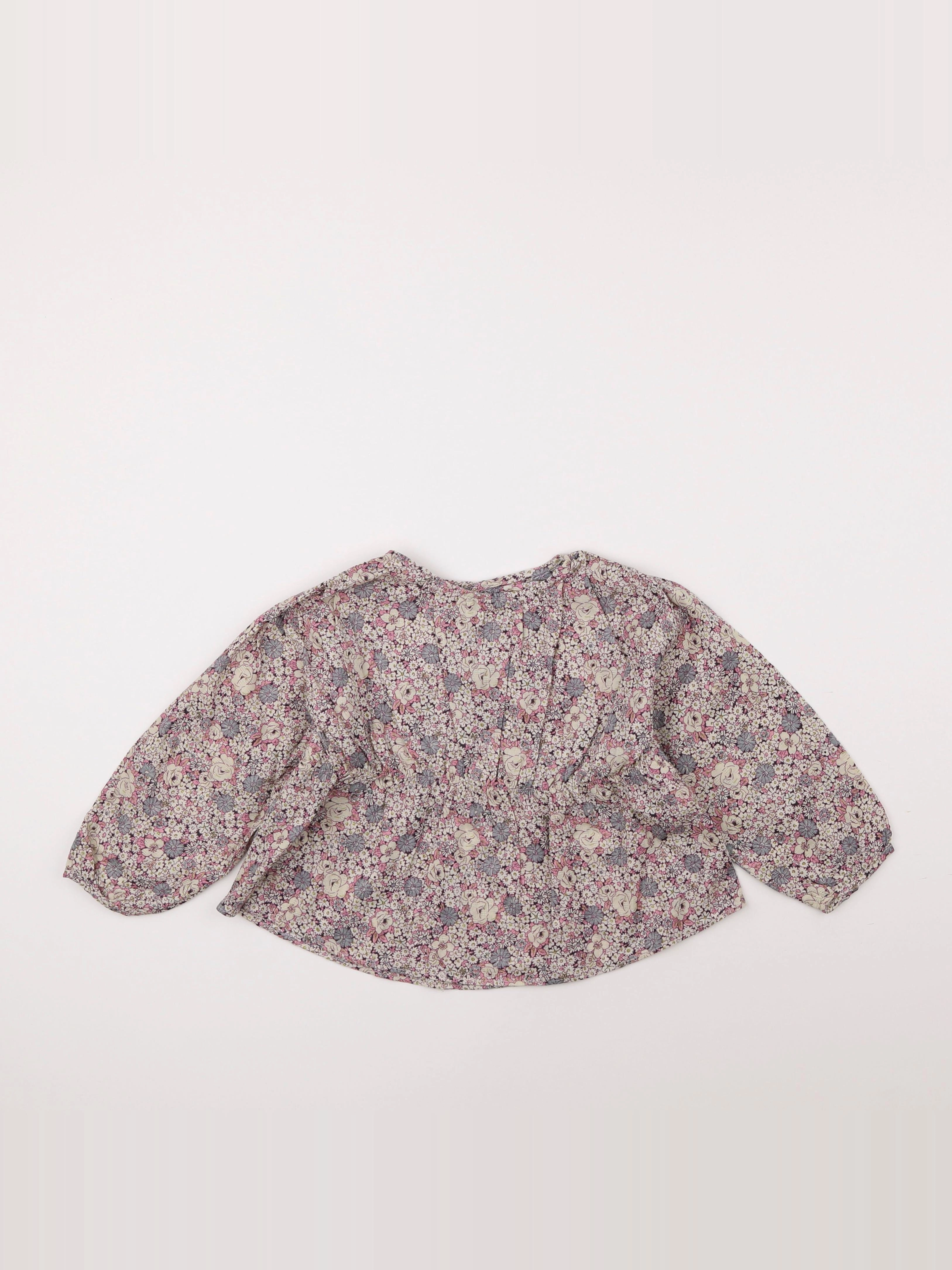 Zara - blouse multicolore - 4 ans