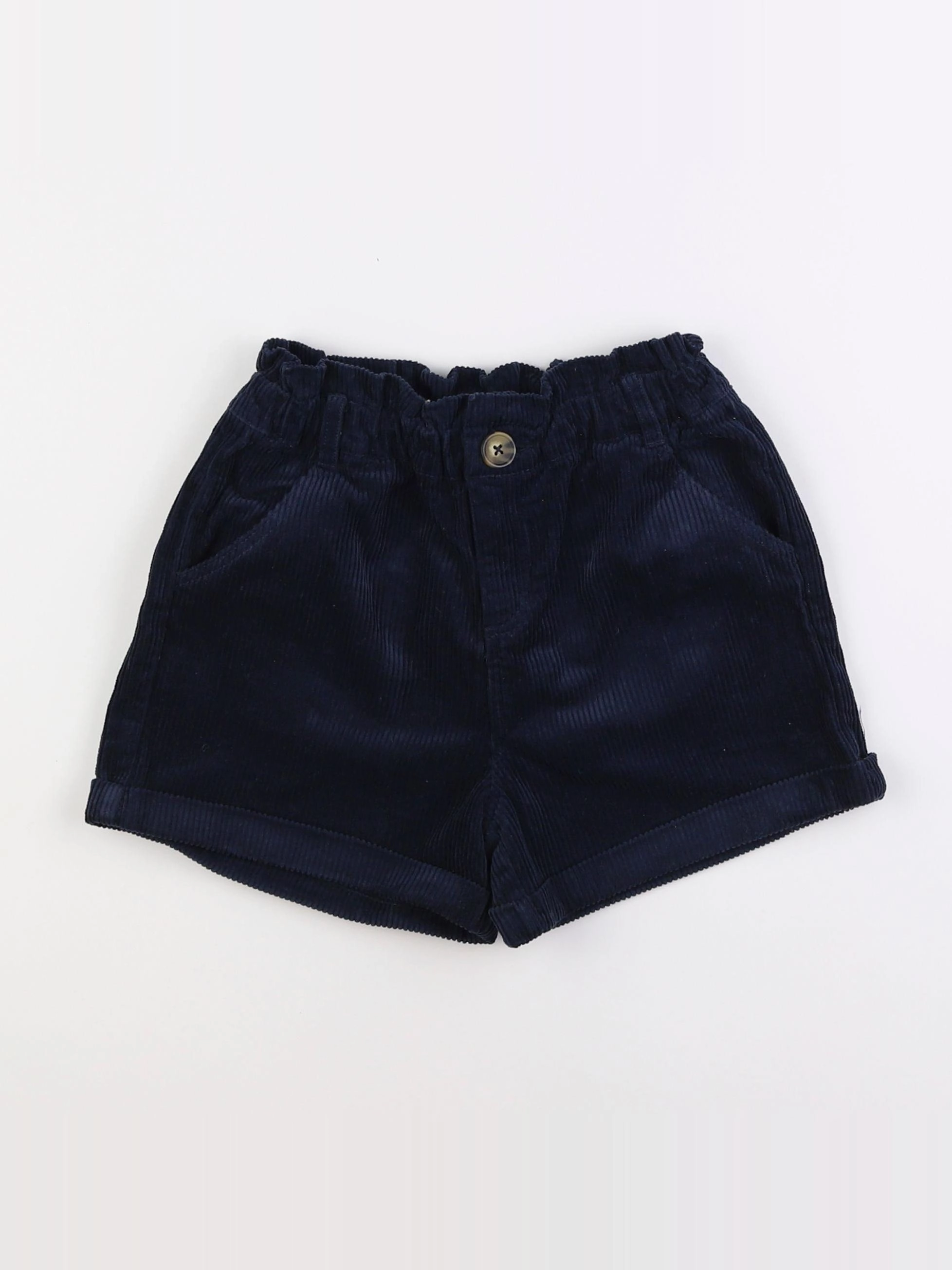 Vertbaudet - short bleu - 7 ans