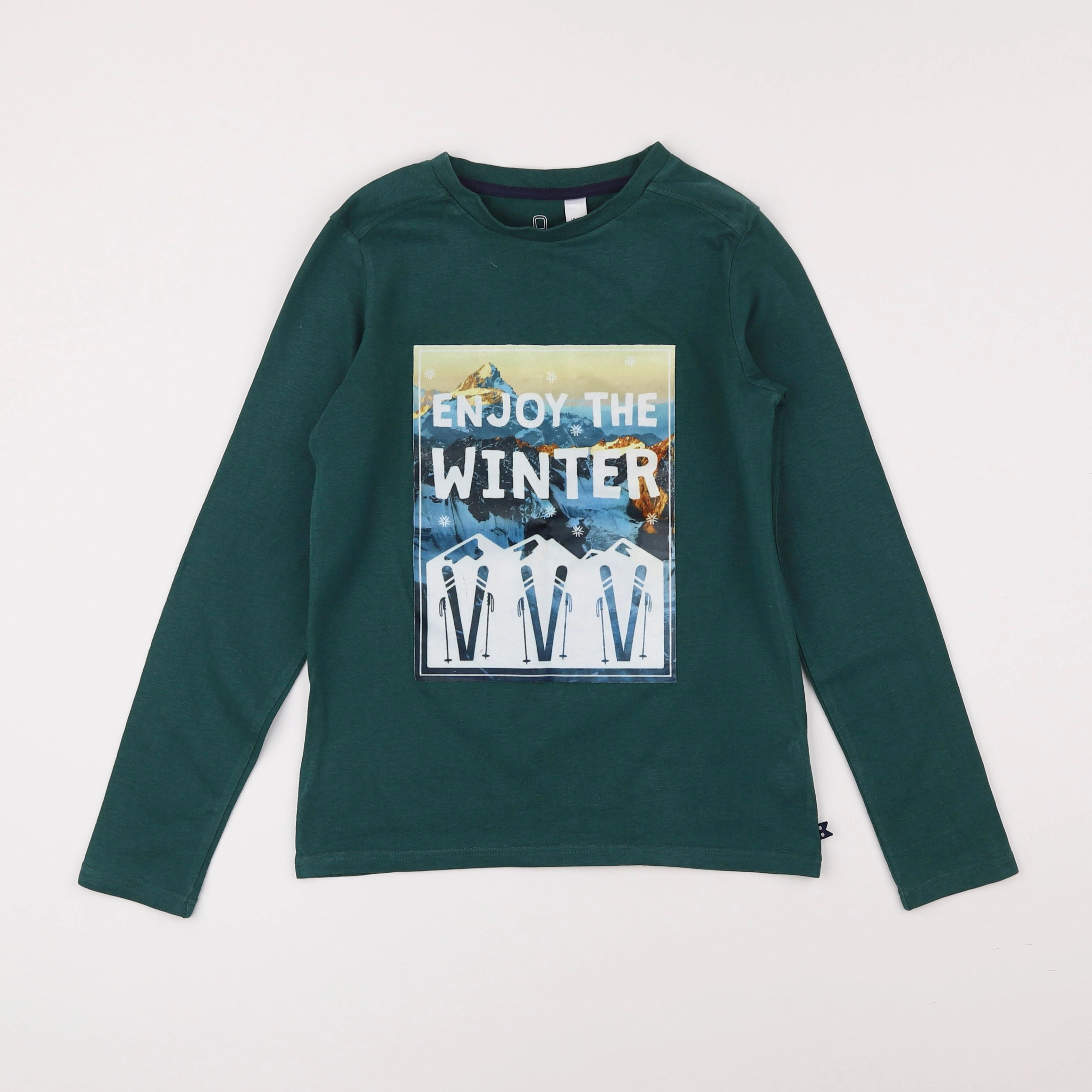 Okaidi - tee-shirt vert - 10 ans