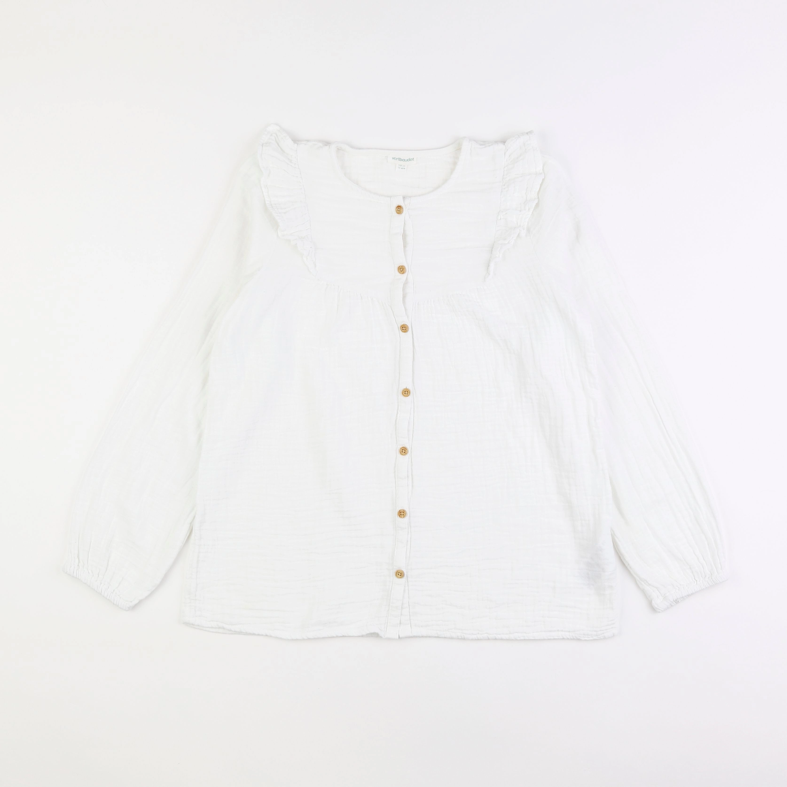 Vertbaudet - blouse blanc - 14 ans