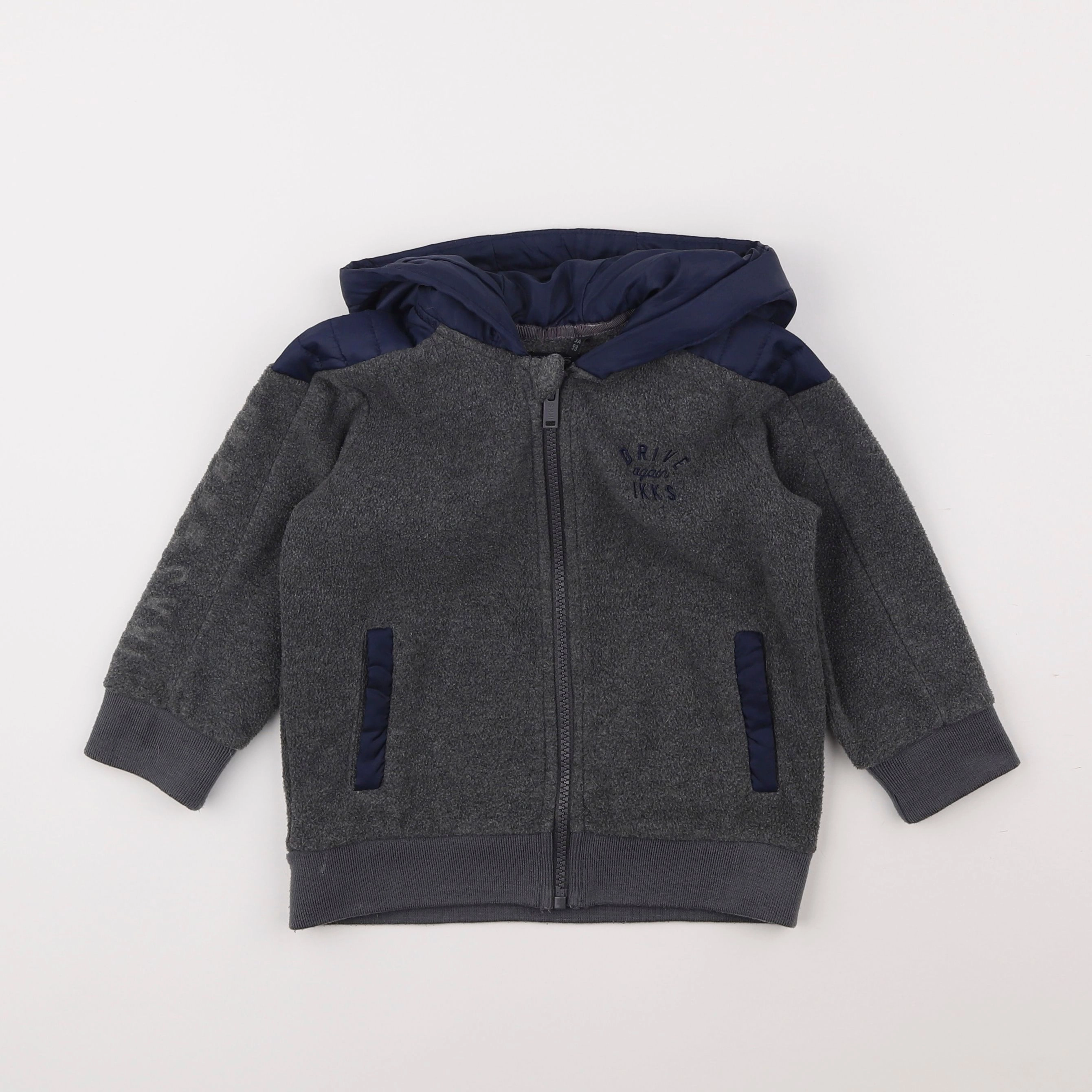 IKKS - veste gris - 3 ans