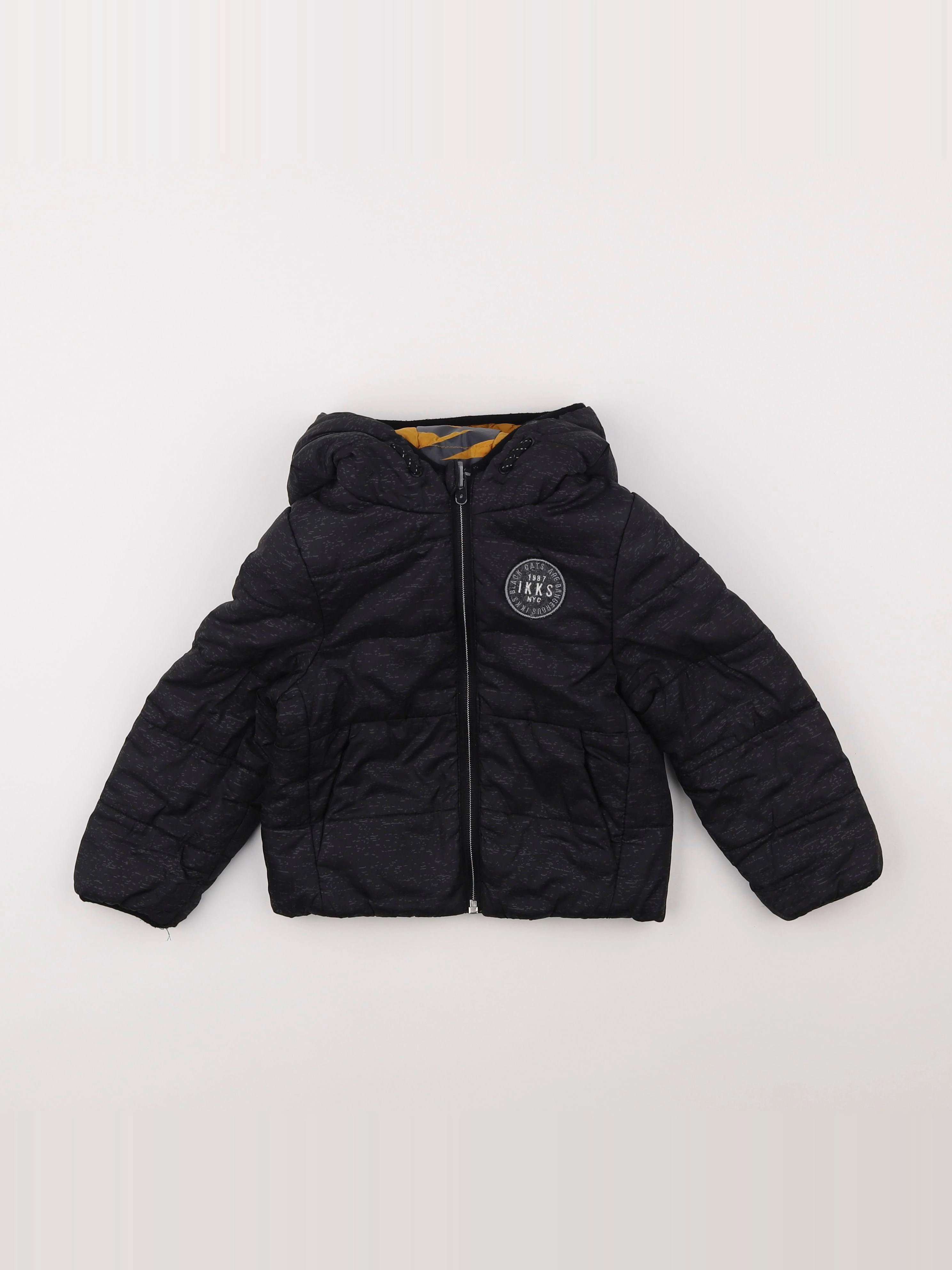 IKKS - doudoune noir - 3 ans