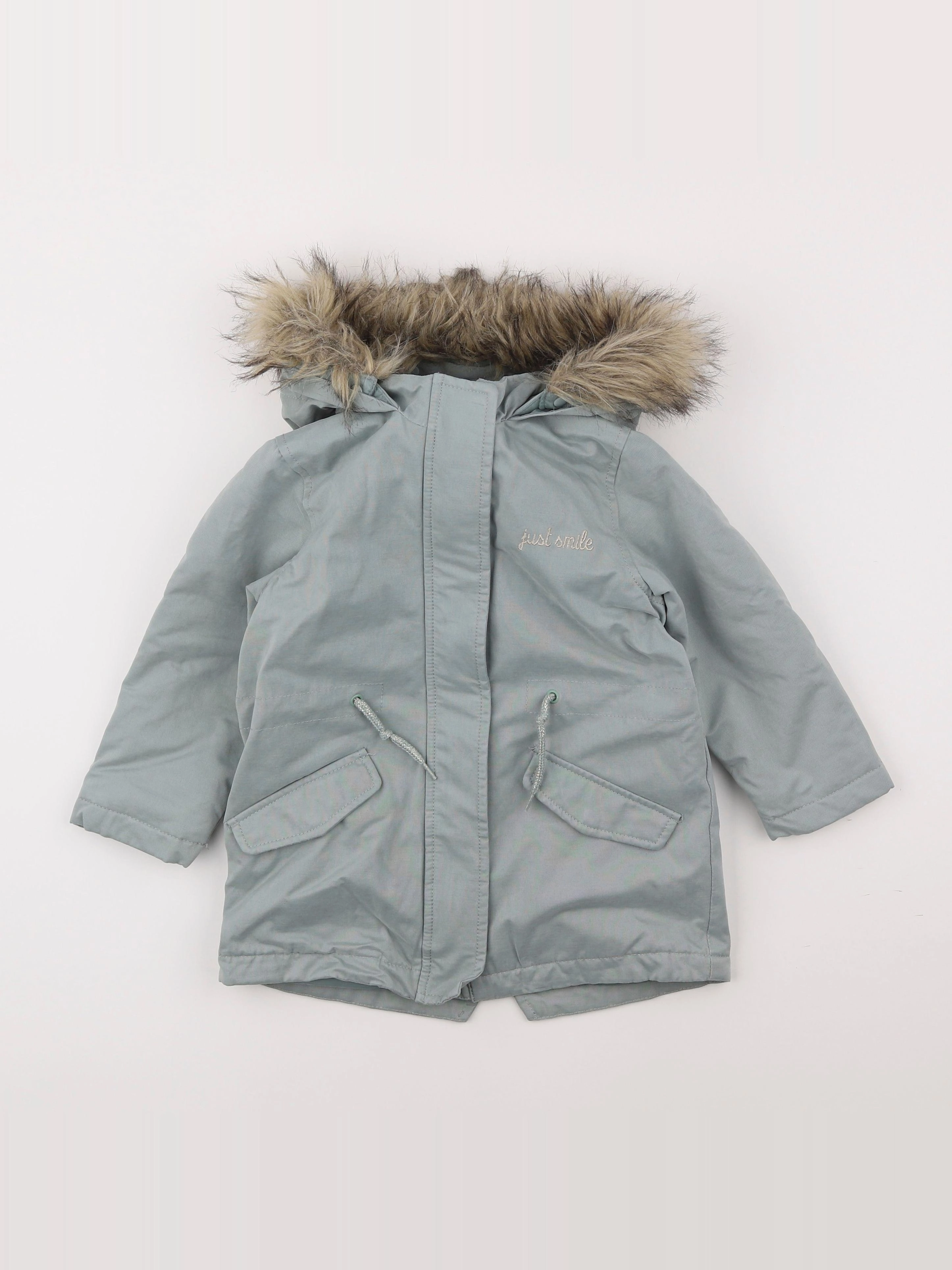 Vertbaudet - parka bleu - 5 ans