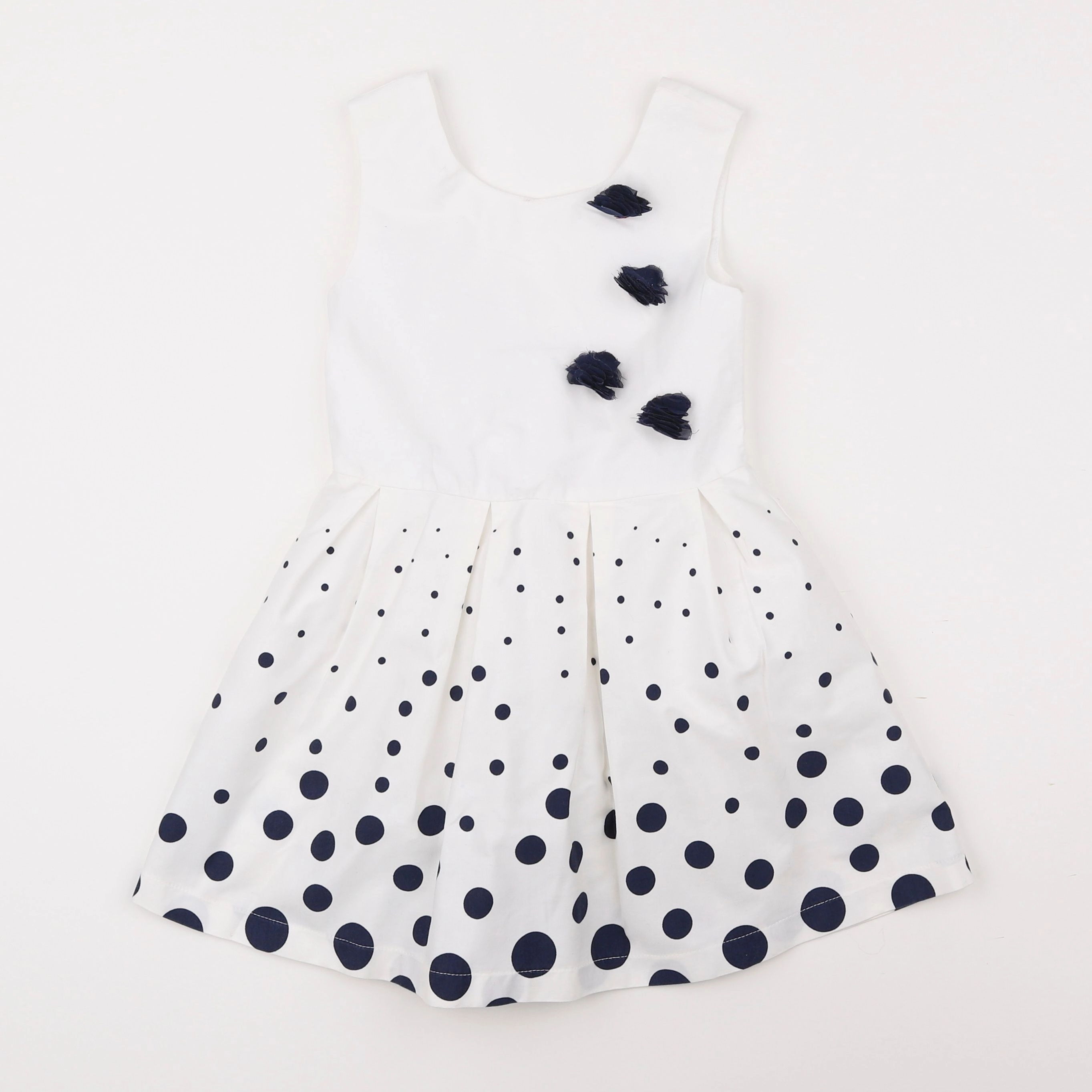 Vertbaudet - robe blanc - 4 ans