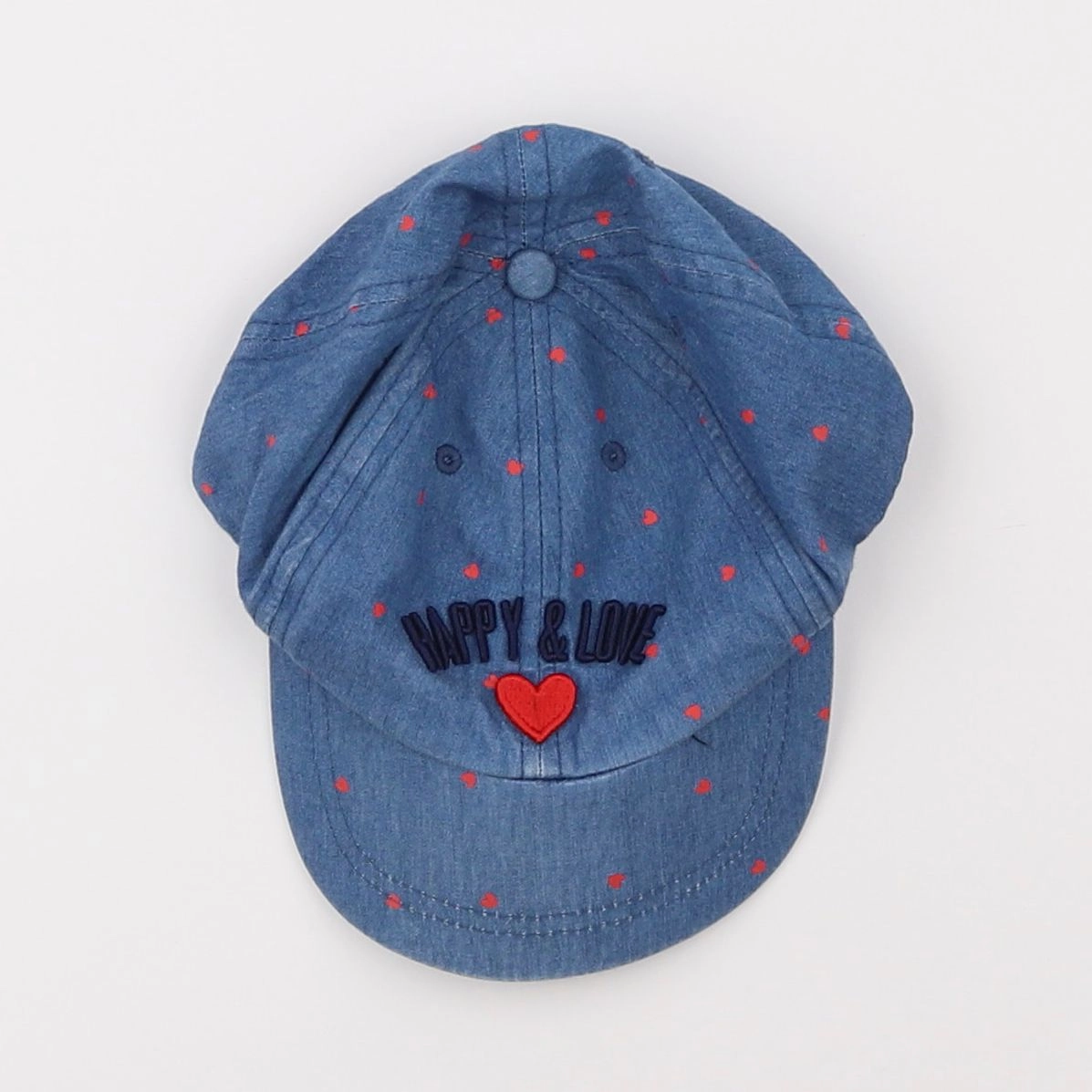 Vertbaudet - casquette bleu - 4/6 ans