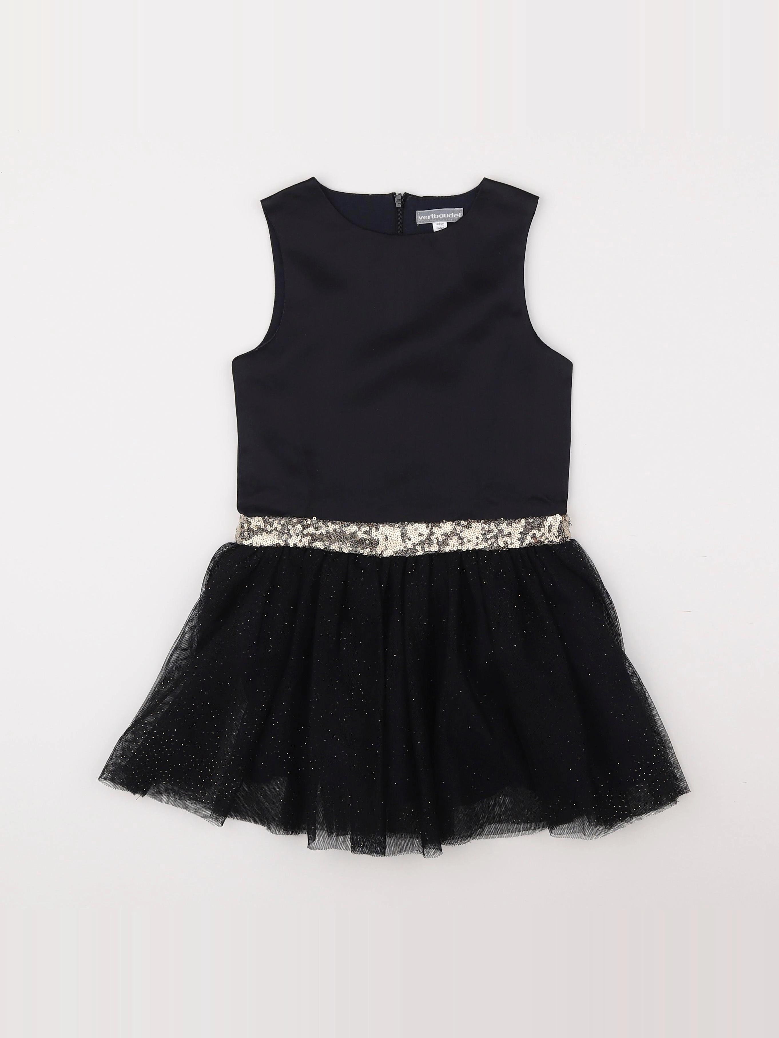 Vertbaudet - robe noir - 5 ans