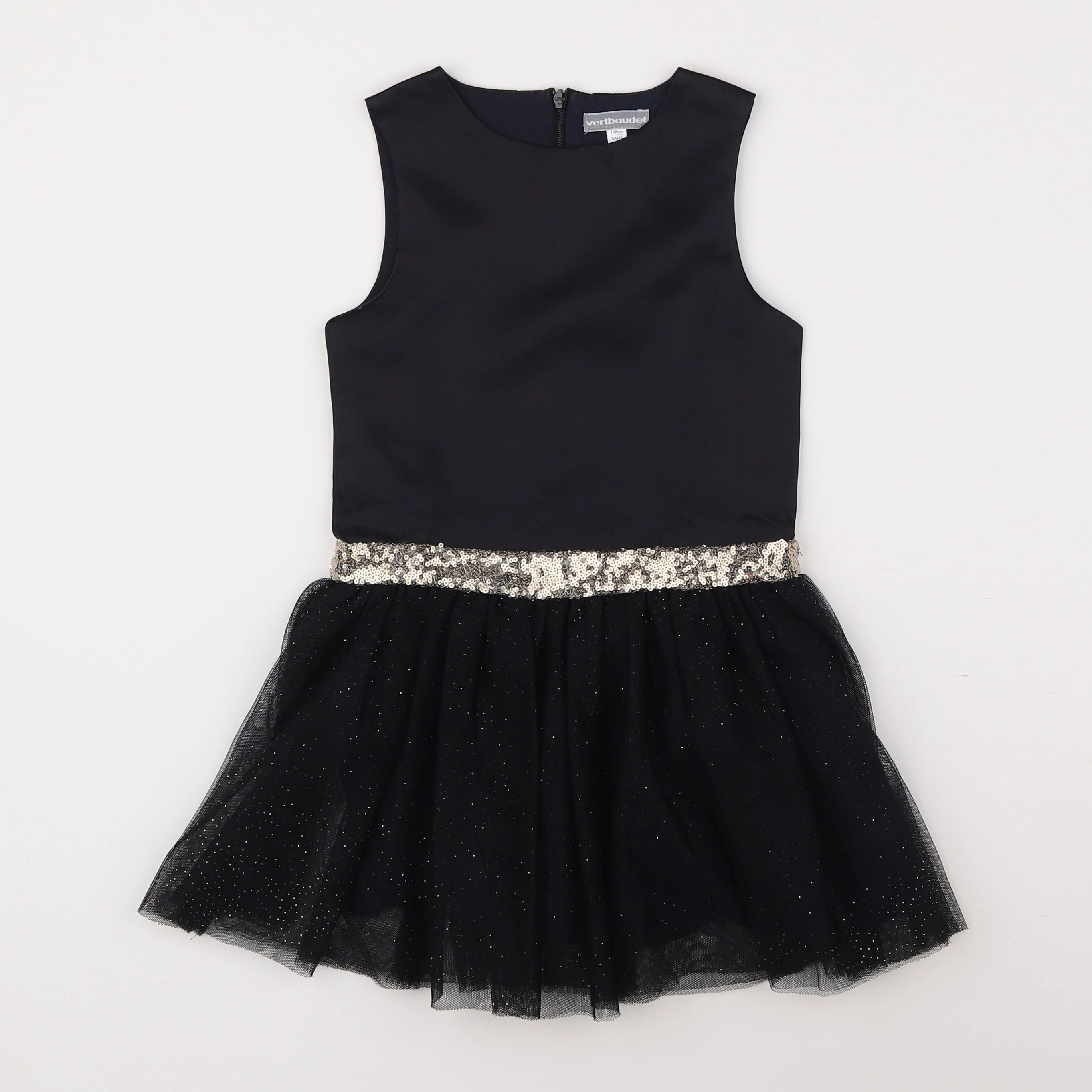 Vertbaudet - robe noir - 5 ans