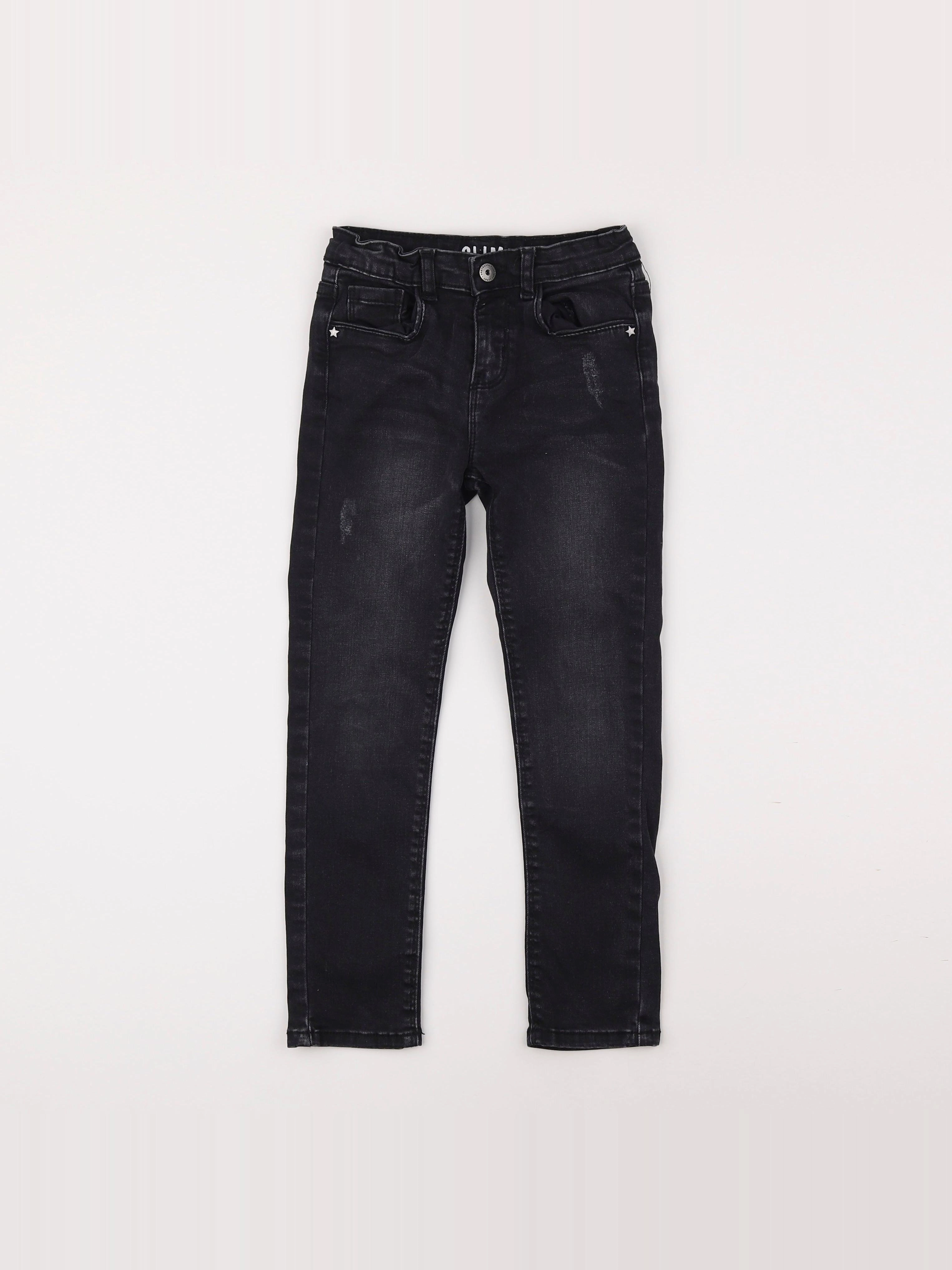 Vertbaudet - jean noir - 6 ans
