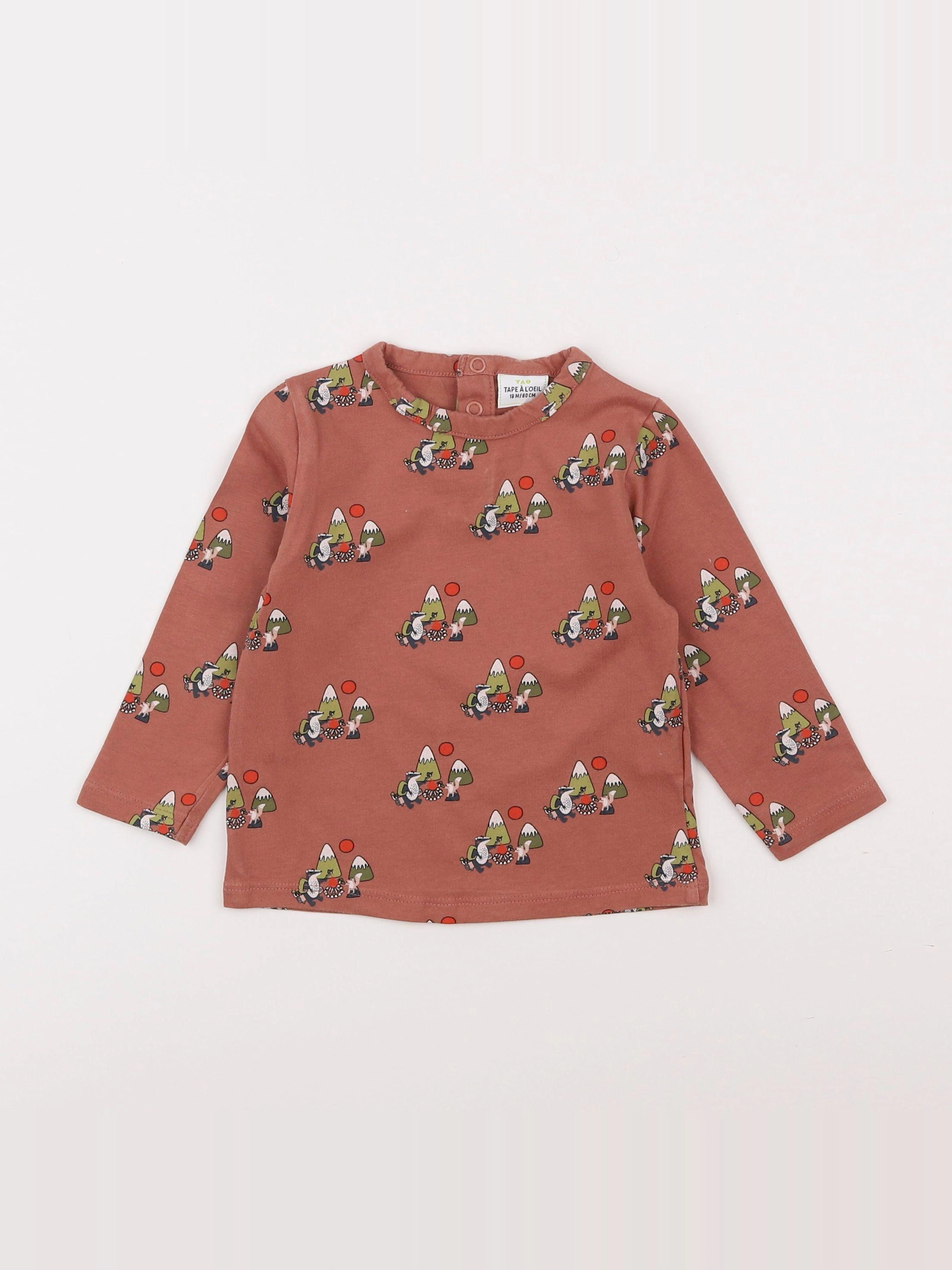 Tape à l'oeil - tee-shirt rose - 18 mois