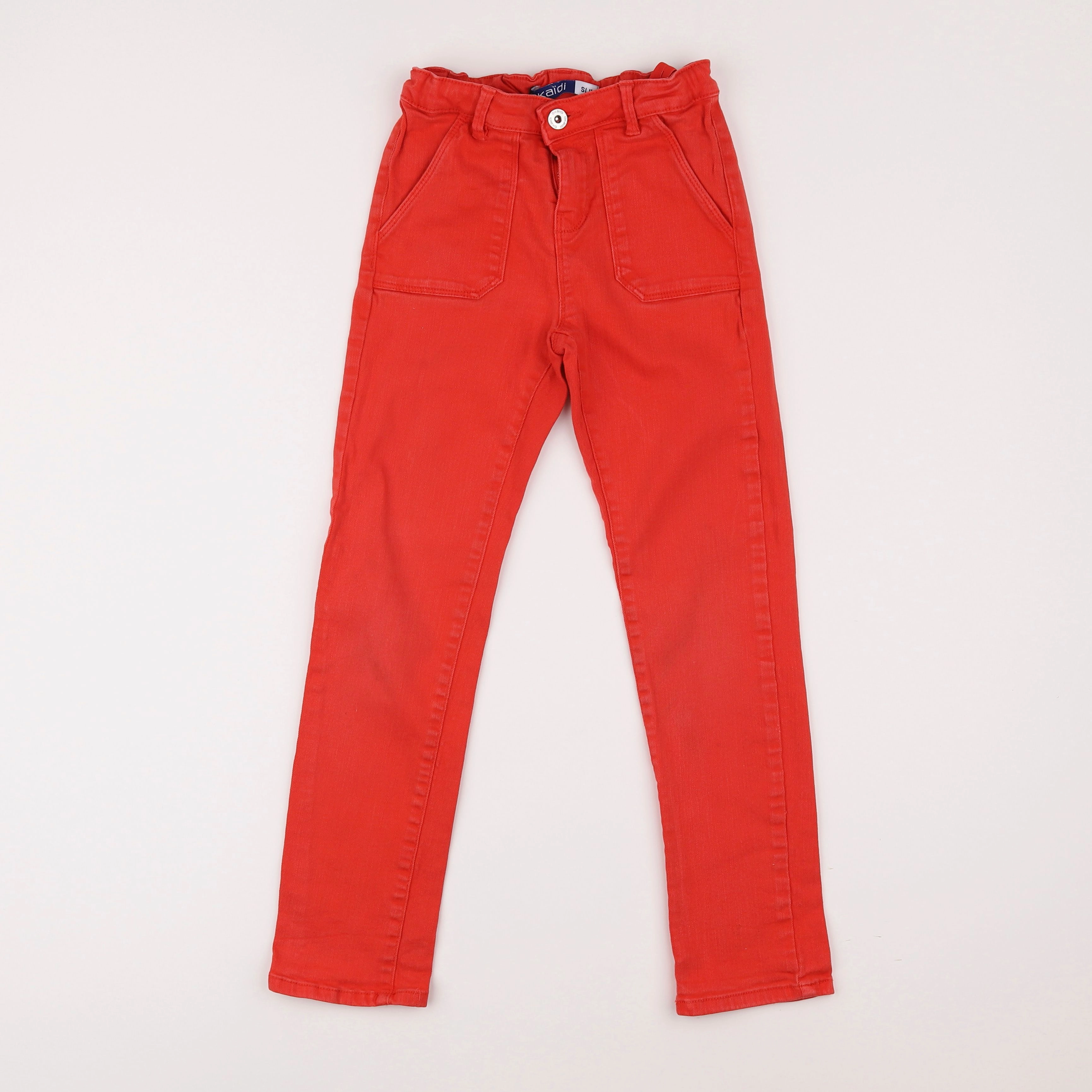 Okaidi - jean rouge - 8 ans