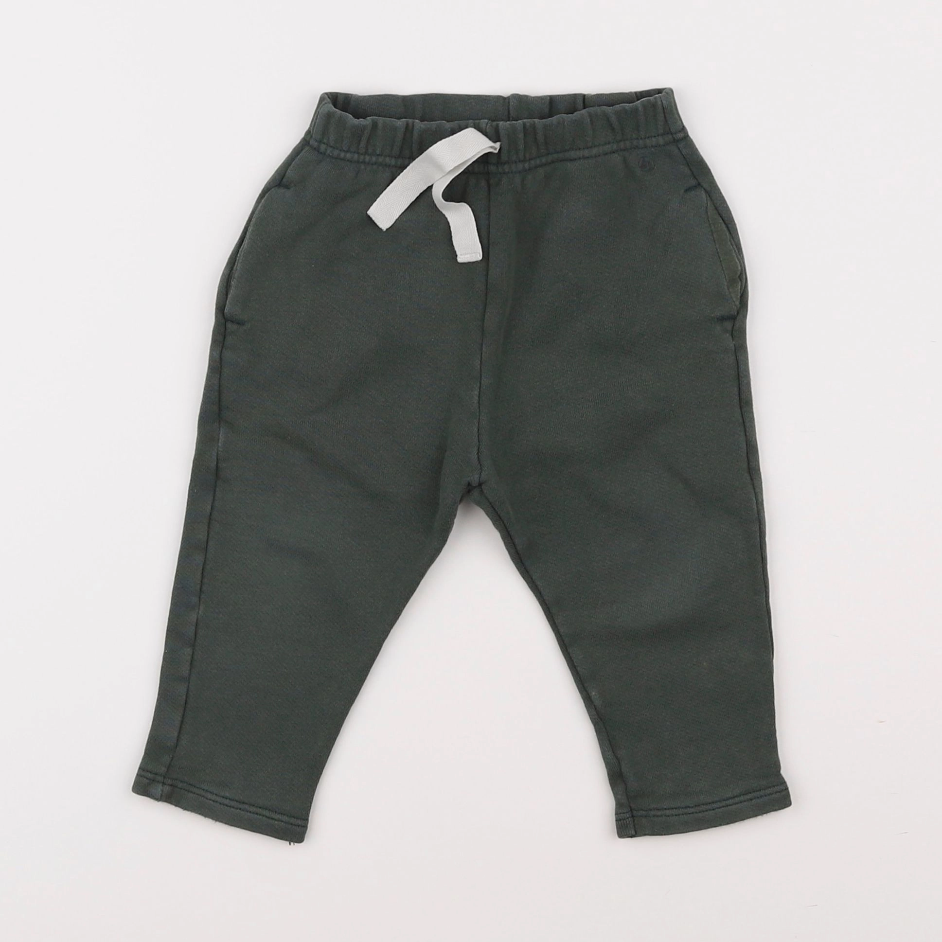 Petit Bateau - jogging vert - 12 mois