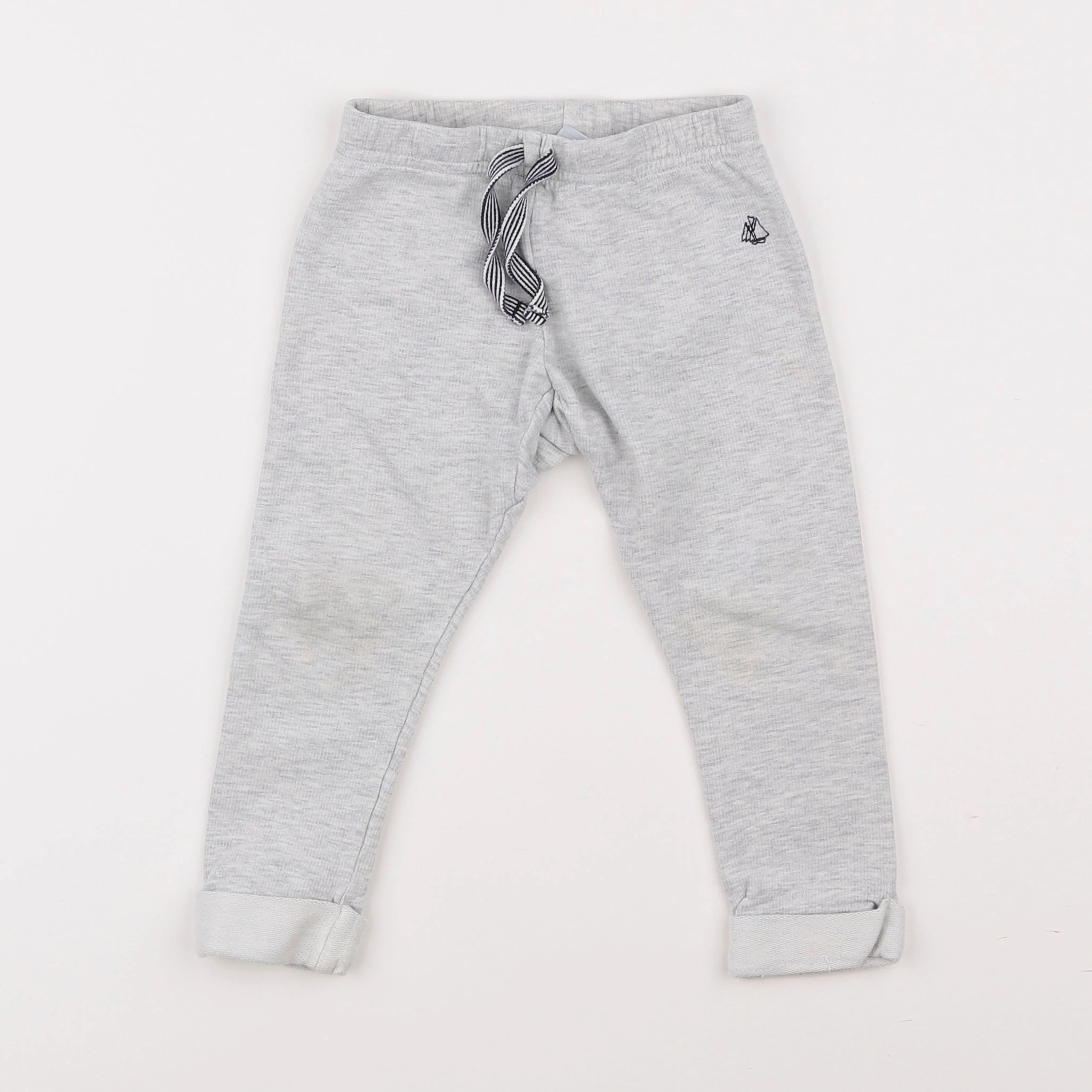 Petit Bateau - jogging gris - 18 mois