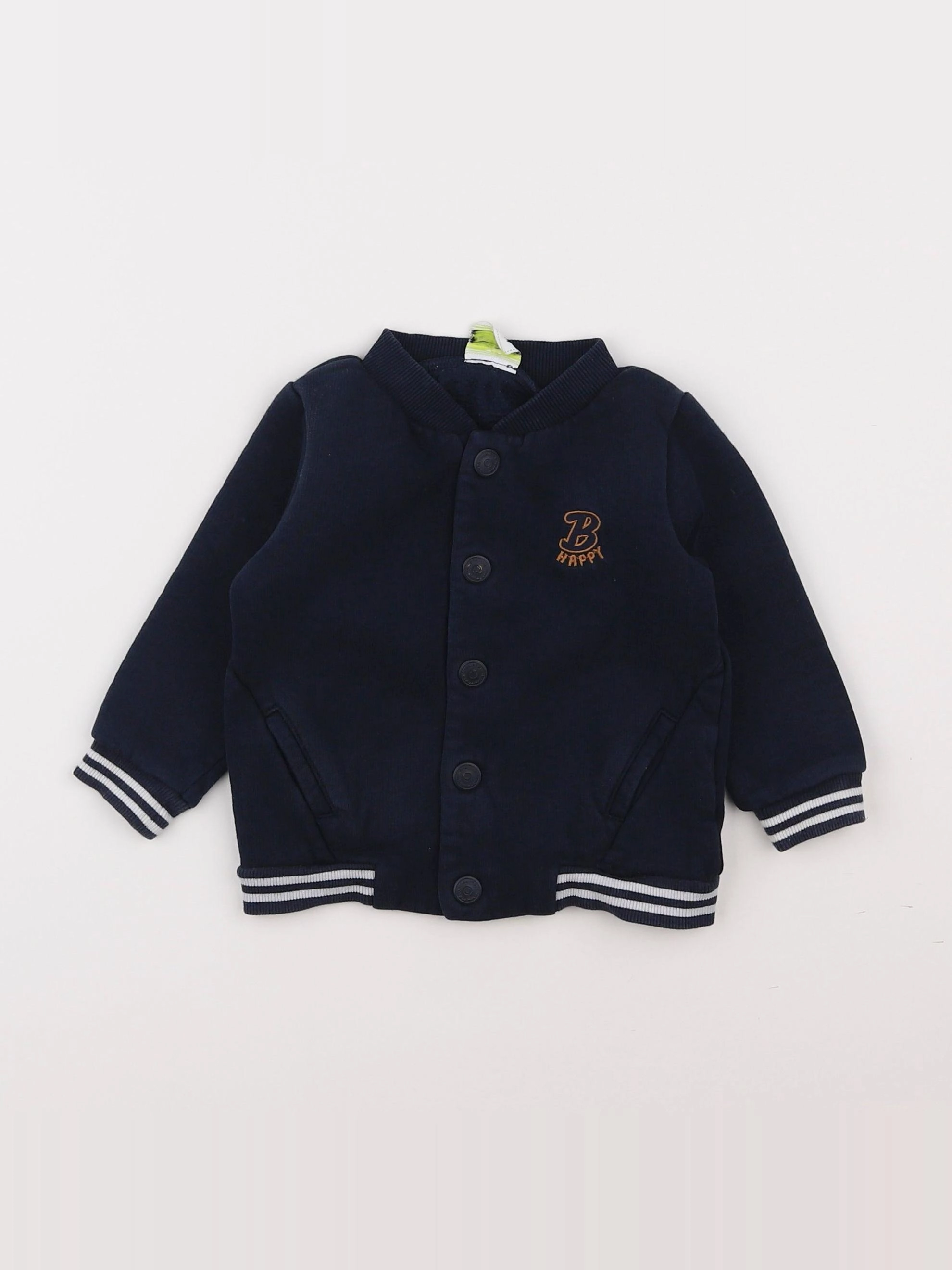 Tape à l'oeil - sweat bleu - 12 mois