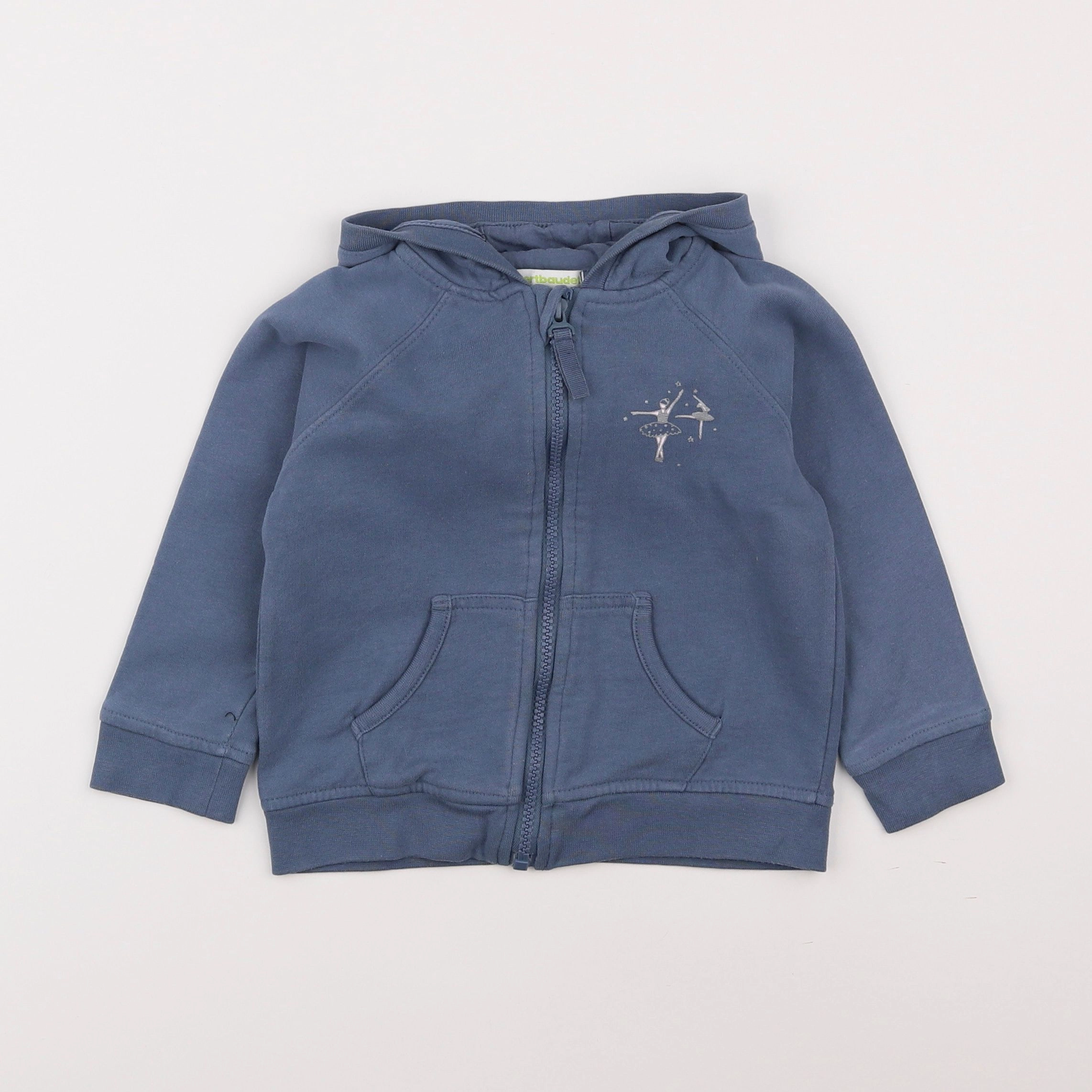 Vertbaudet - sweat bleu - 5 ans