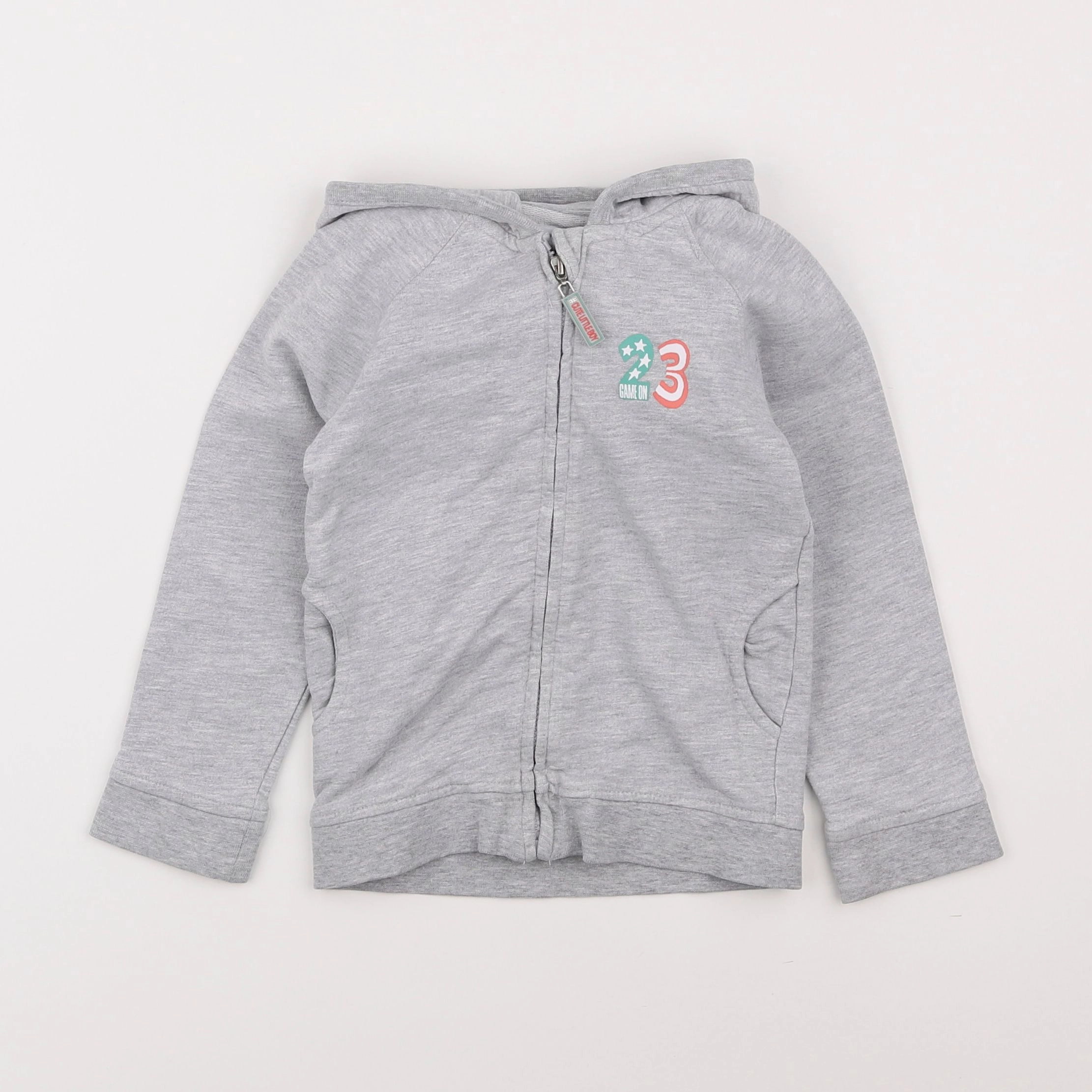 Vertbaudet - sweat gris - 3 ans