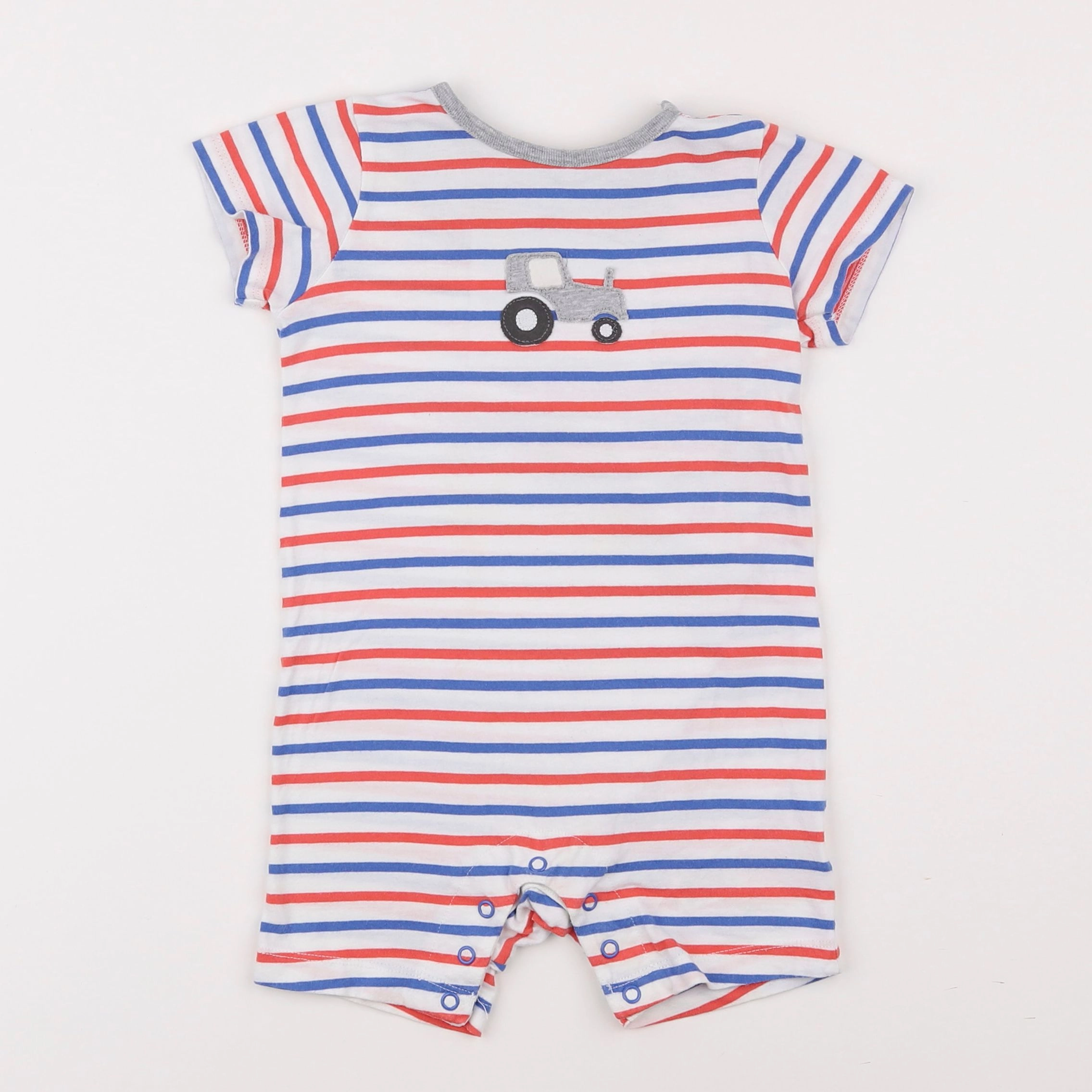 Baby Boden - combinaison bleu, rouge, blanc - 12/18 mois