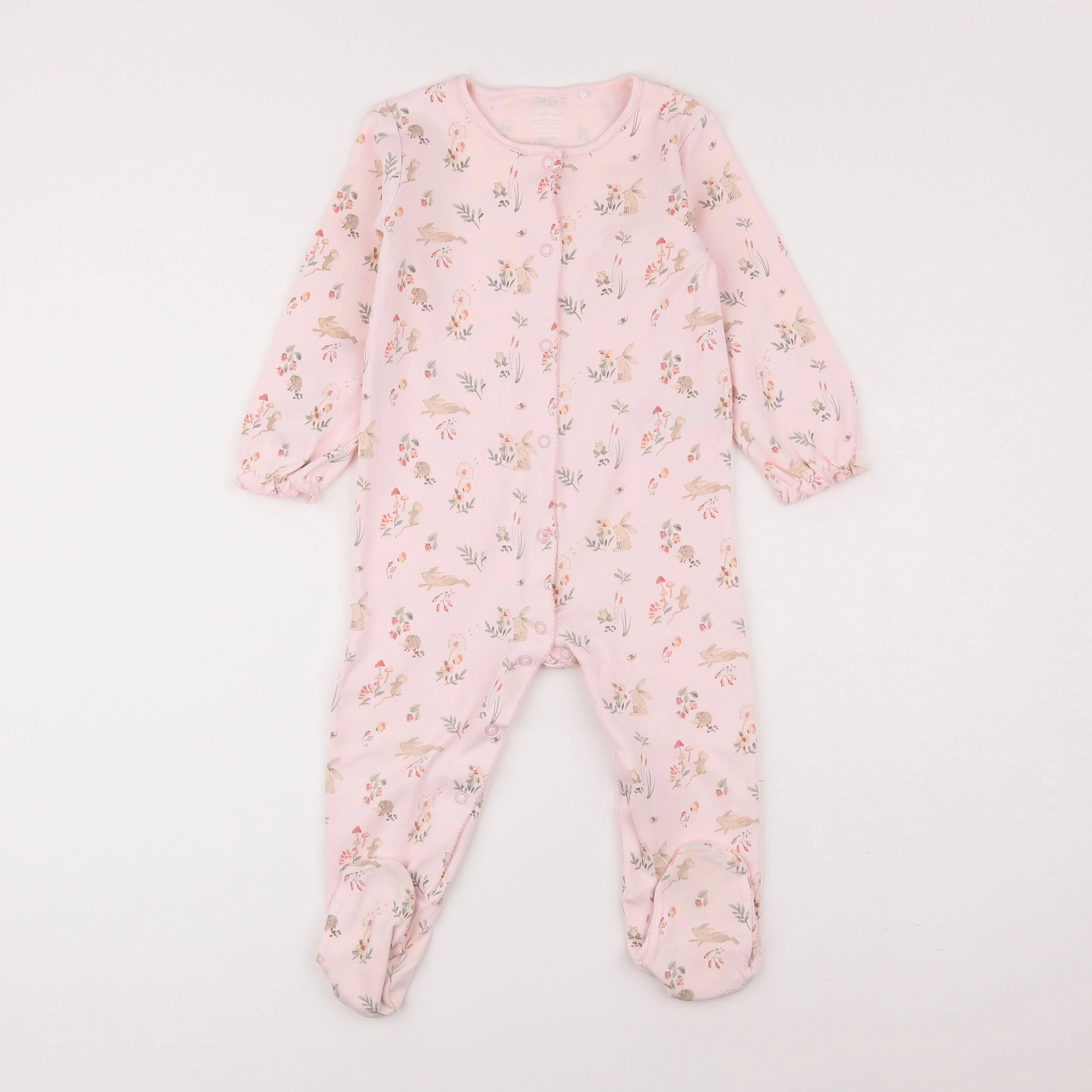 Next - pyjama coton rose - 18 mois à 2 ans