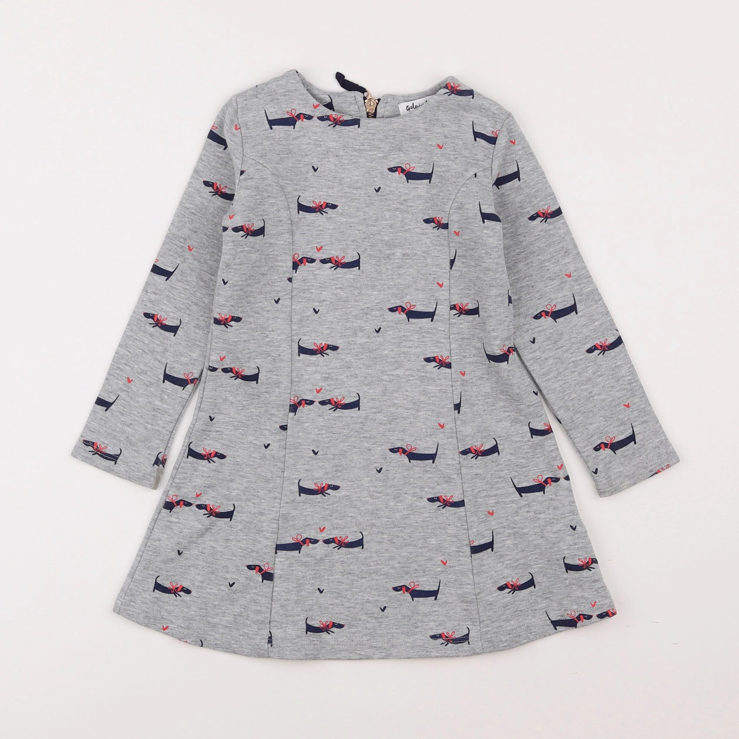 Galeries Lafayette - robe gris - 3 ans