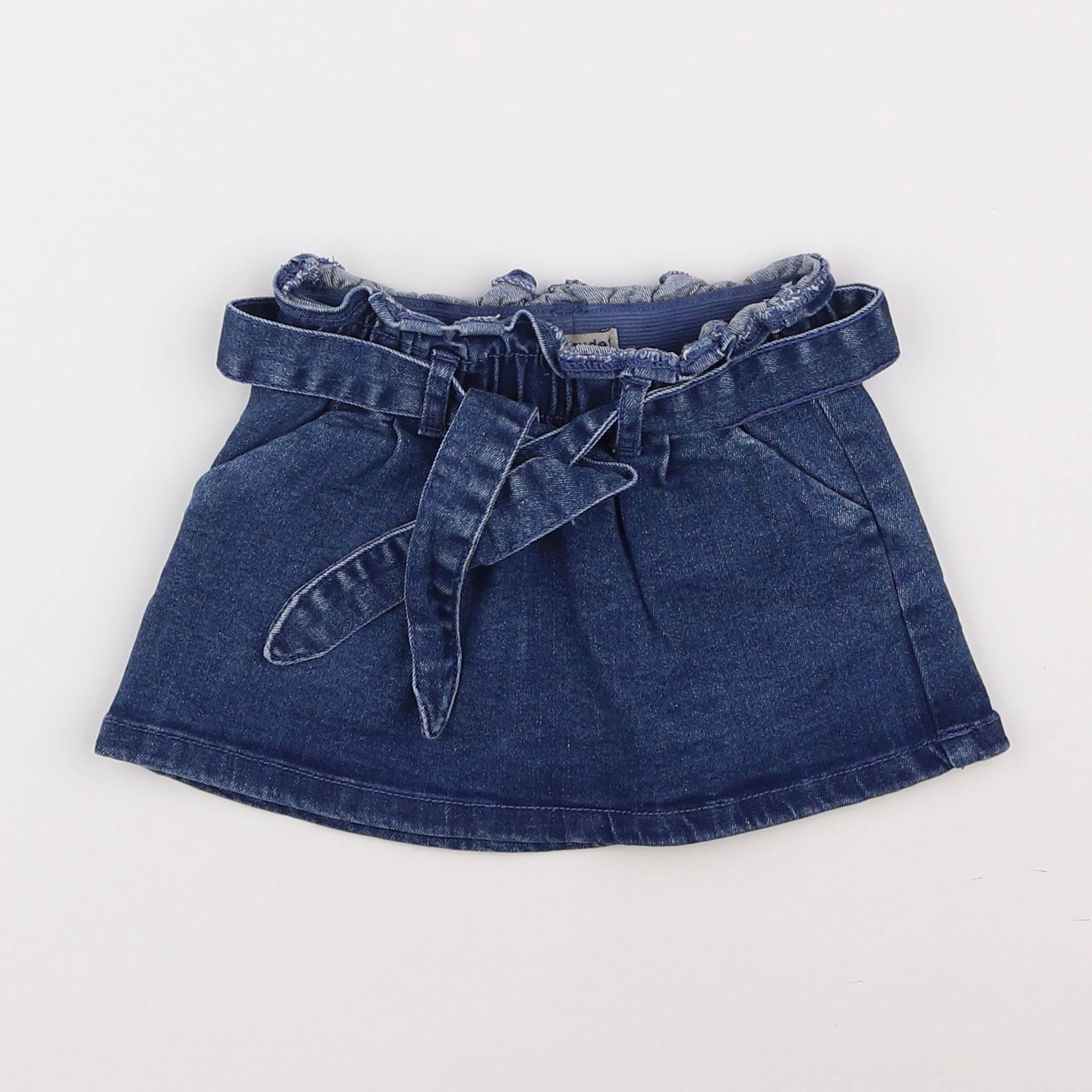 Vertbaudet - jupe bleu - 2 ans