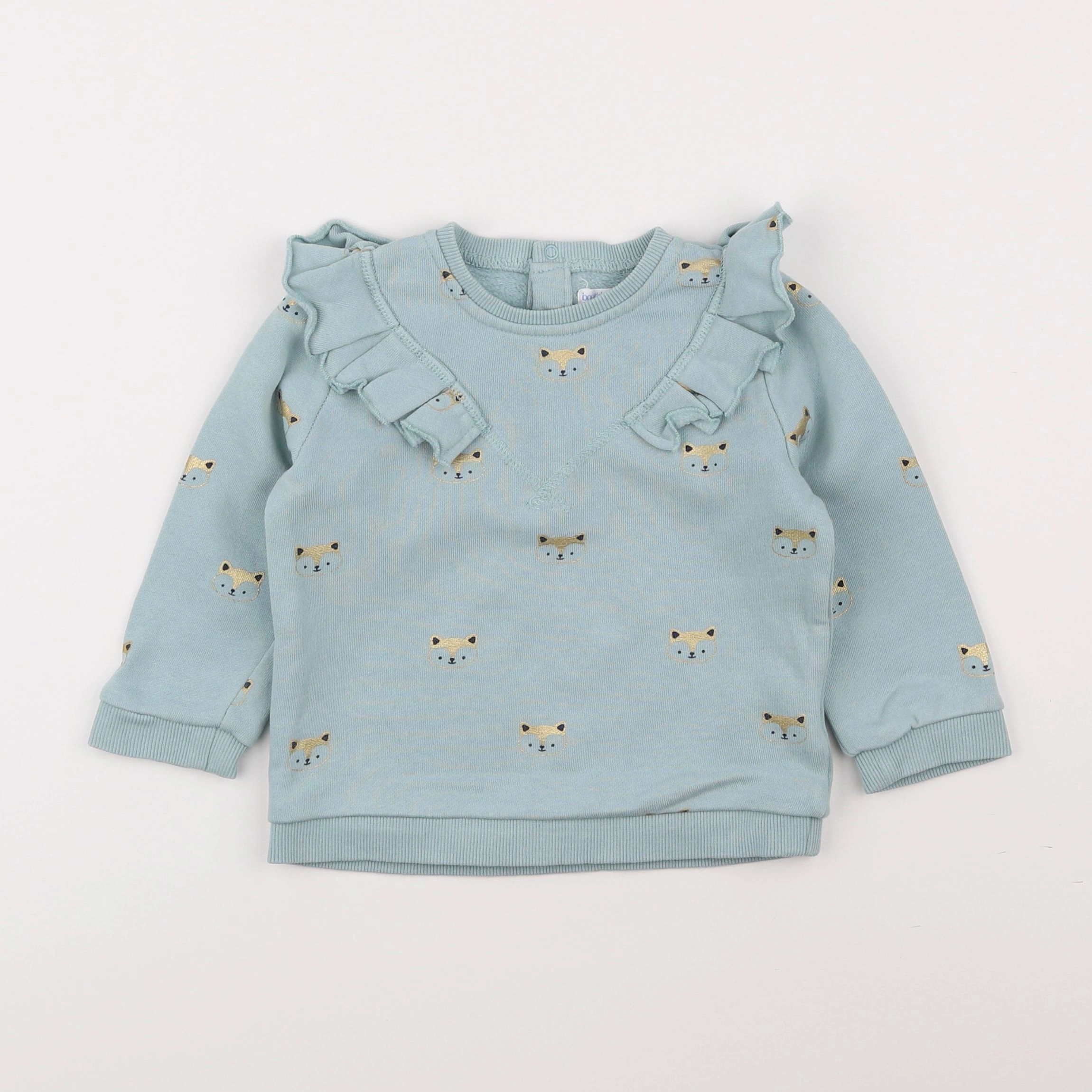 Boutchou - sweat vert - 3 ans