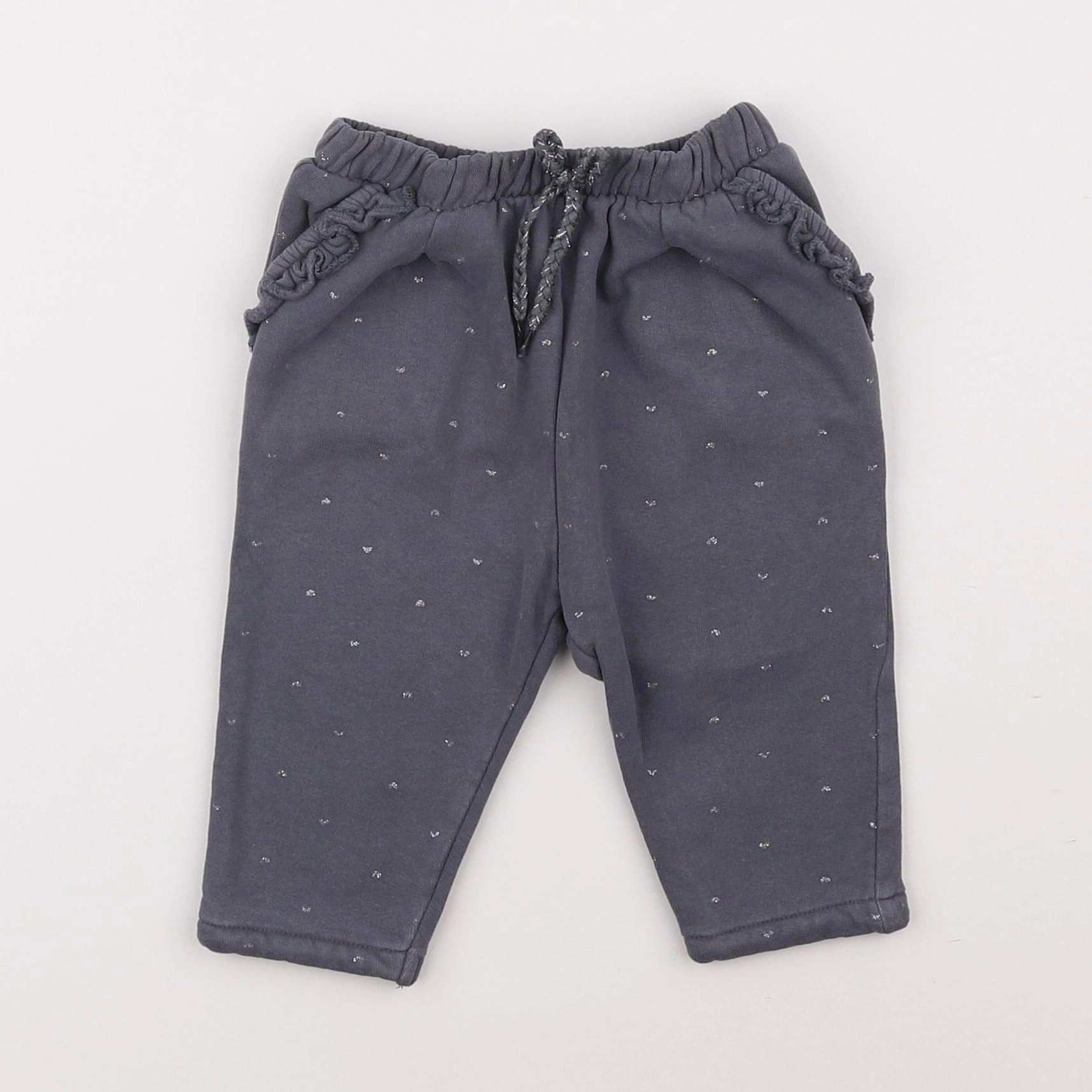 Vertbaudet - jogging gris - 6 mois