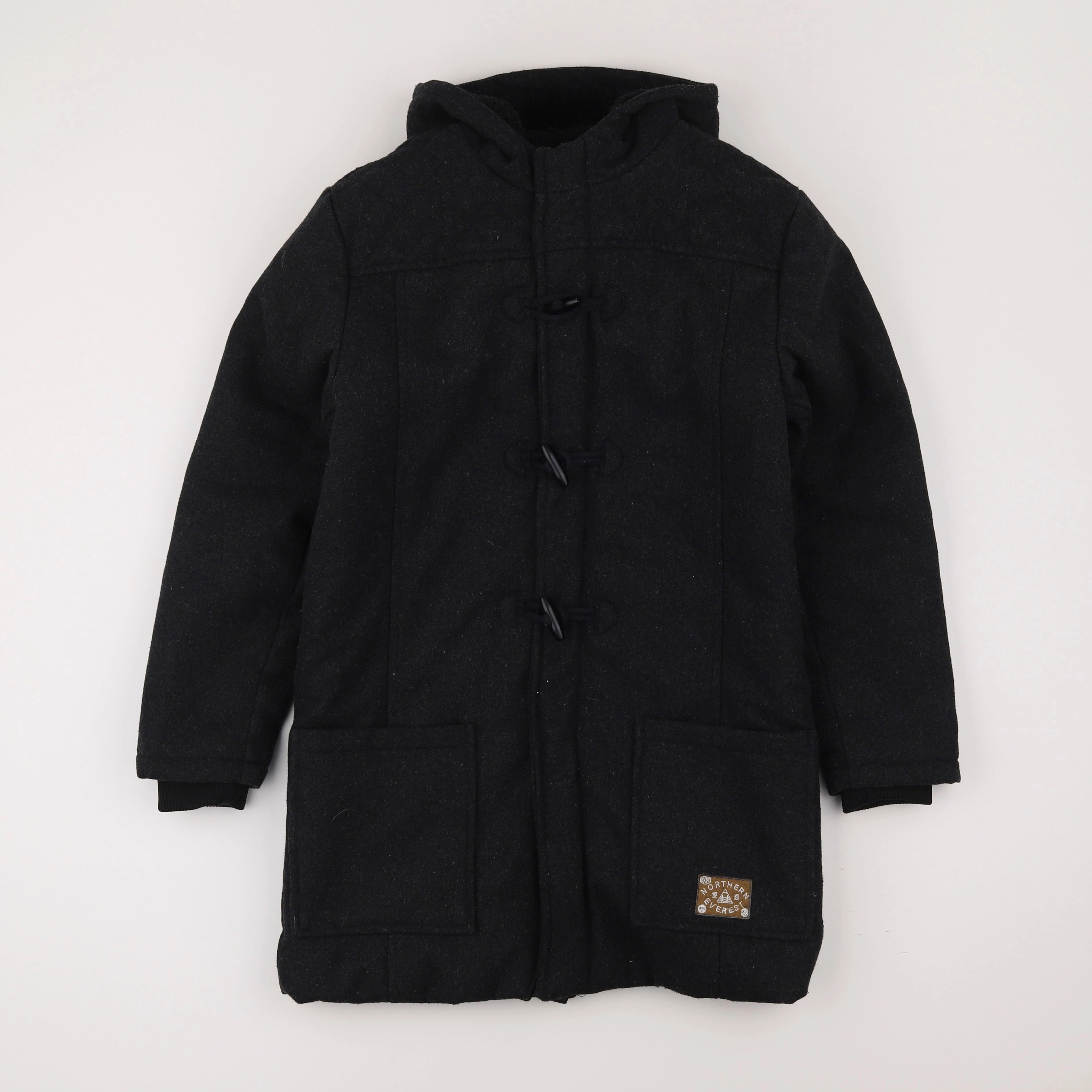 Vertbaudet - manteau noir - 12 ans