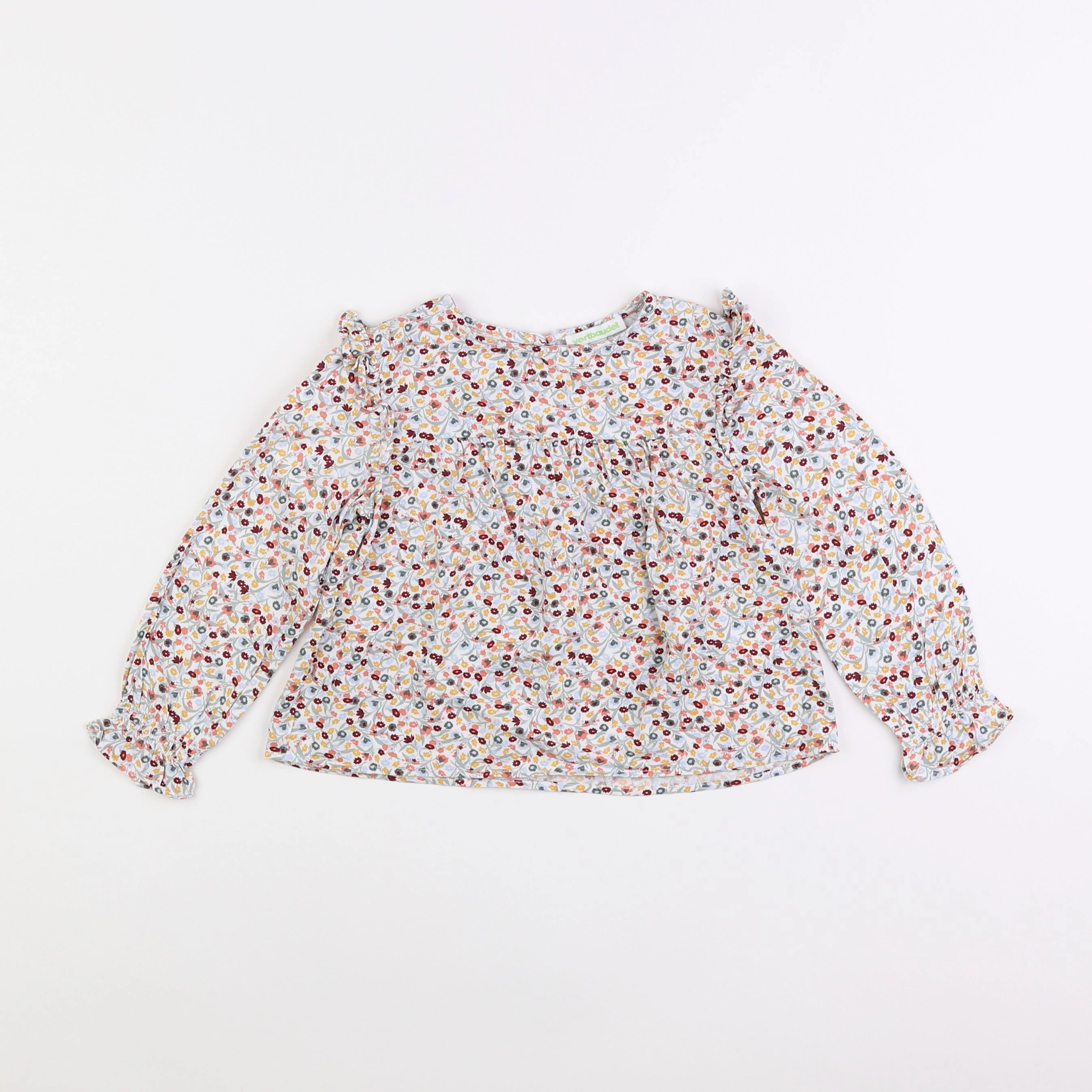 Vertbaudet - blouse multicolore - 3 ans