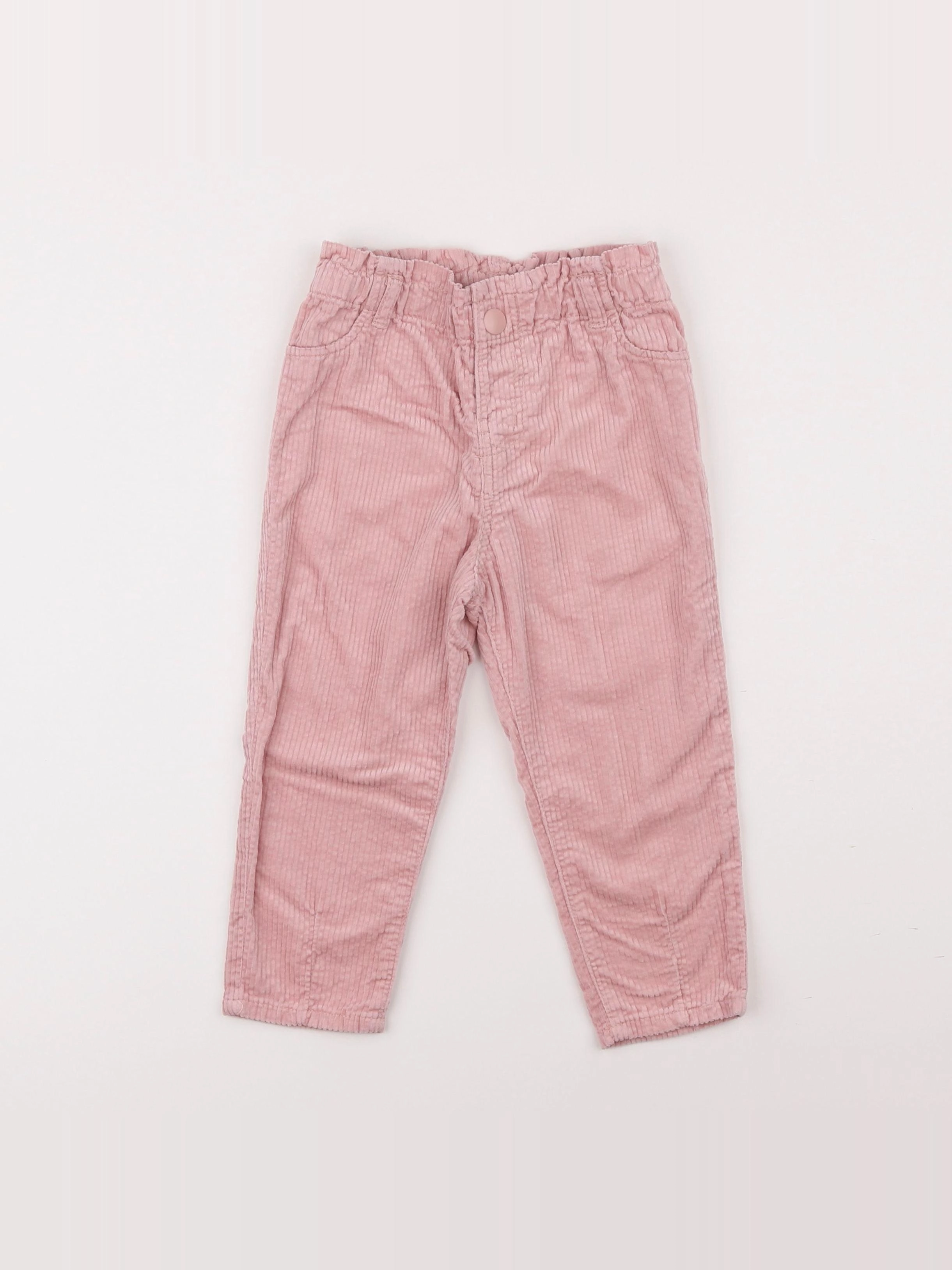 H&M - pantalon rose - 18 mois à 2 ans