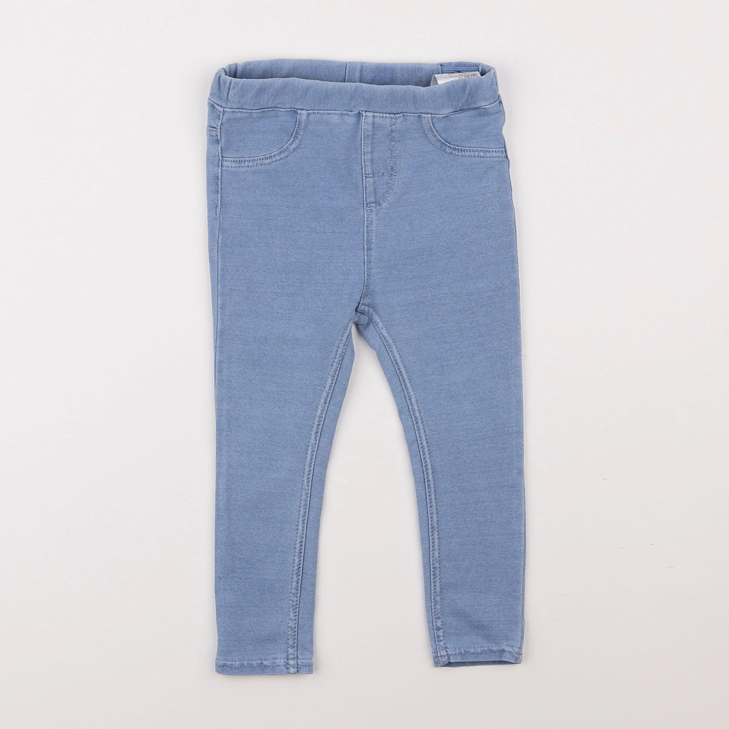 H&M - jegging bleu - 18 mois à 2 ans