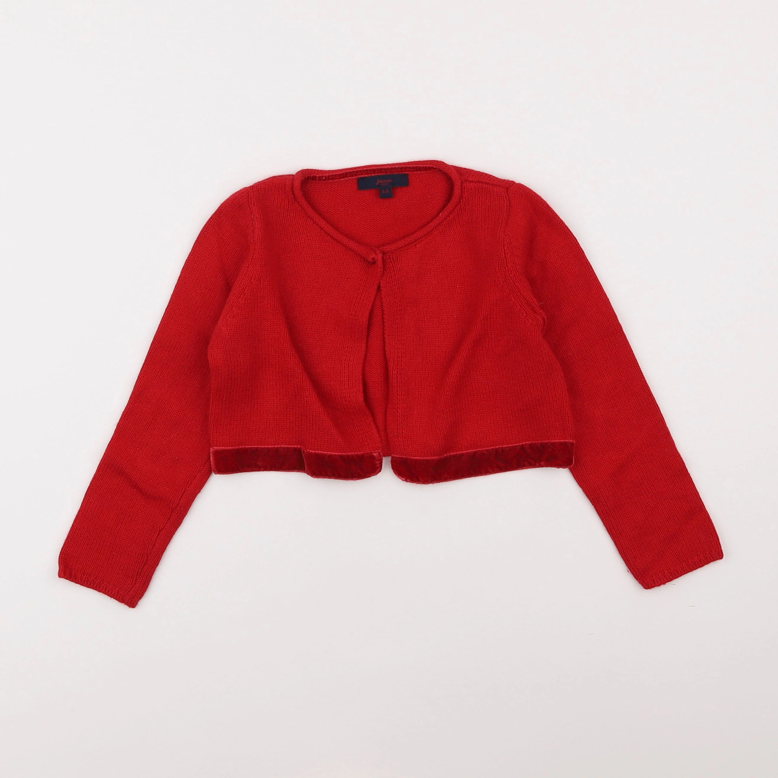 Jacadi - gilet rouge - 4 ans