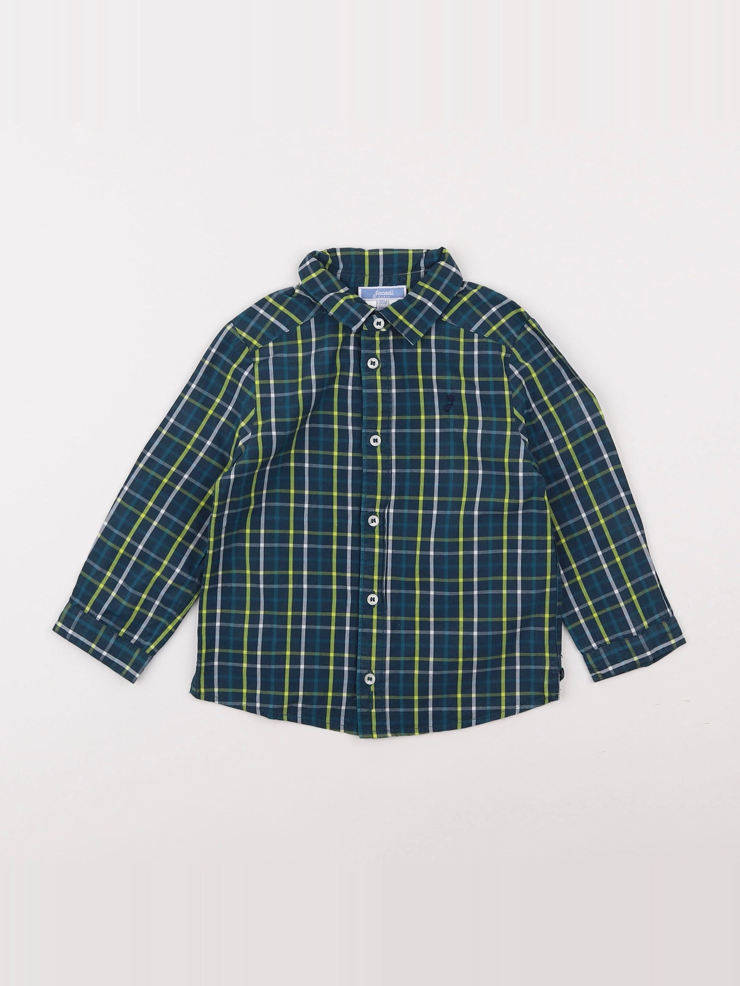 Jacadi - chemise bleu - 3 ans