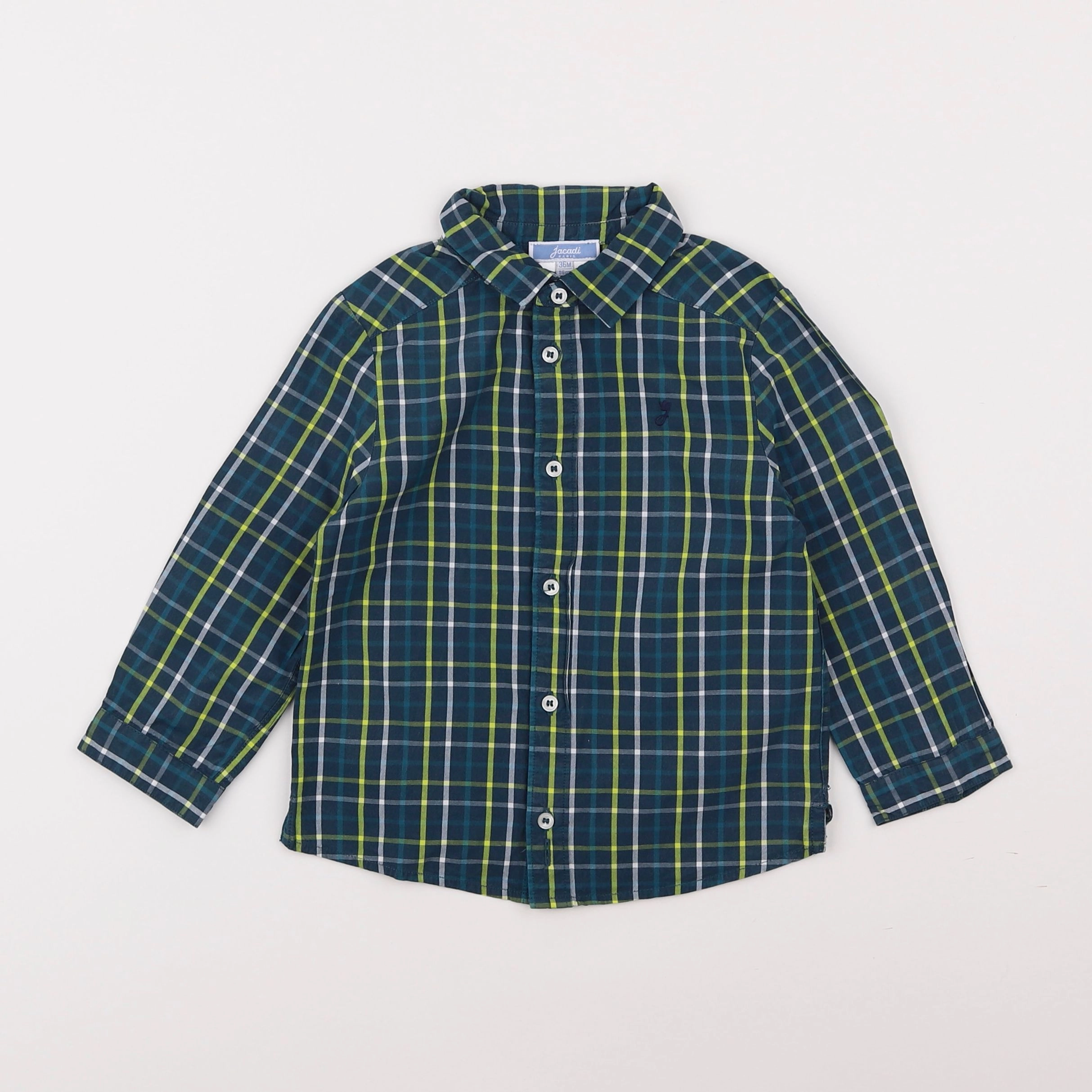 Jacadi - chemise bleu - 3 ans