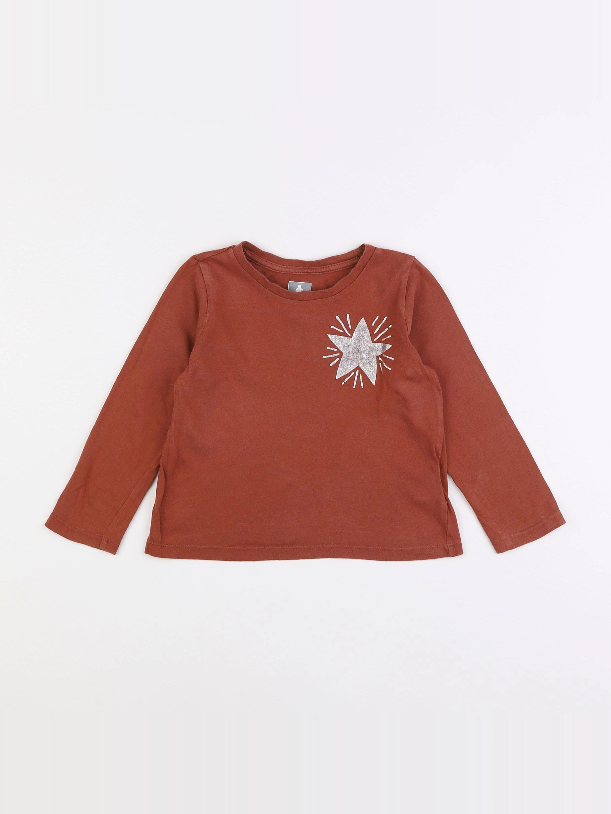GAP - tee-shirt marron - 3 ans