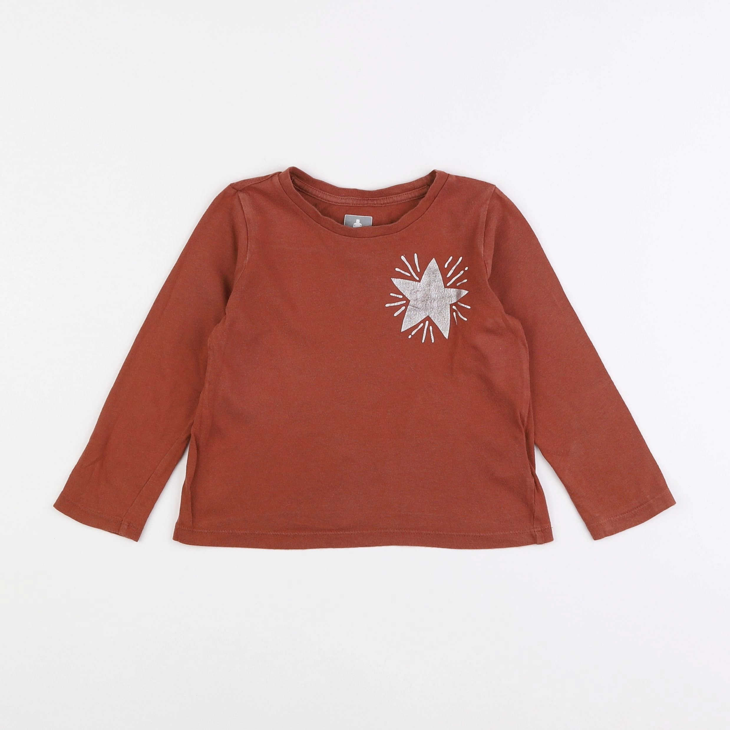 GAP - tee-shirt marron - 3 ans