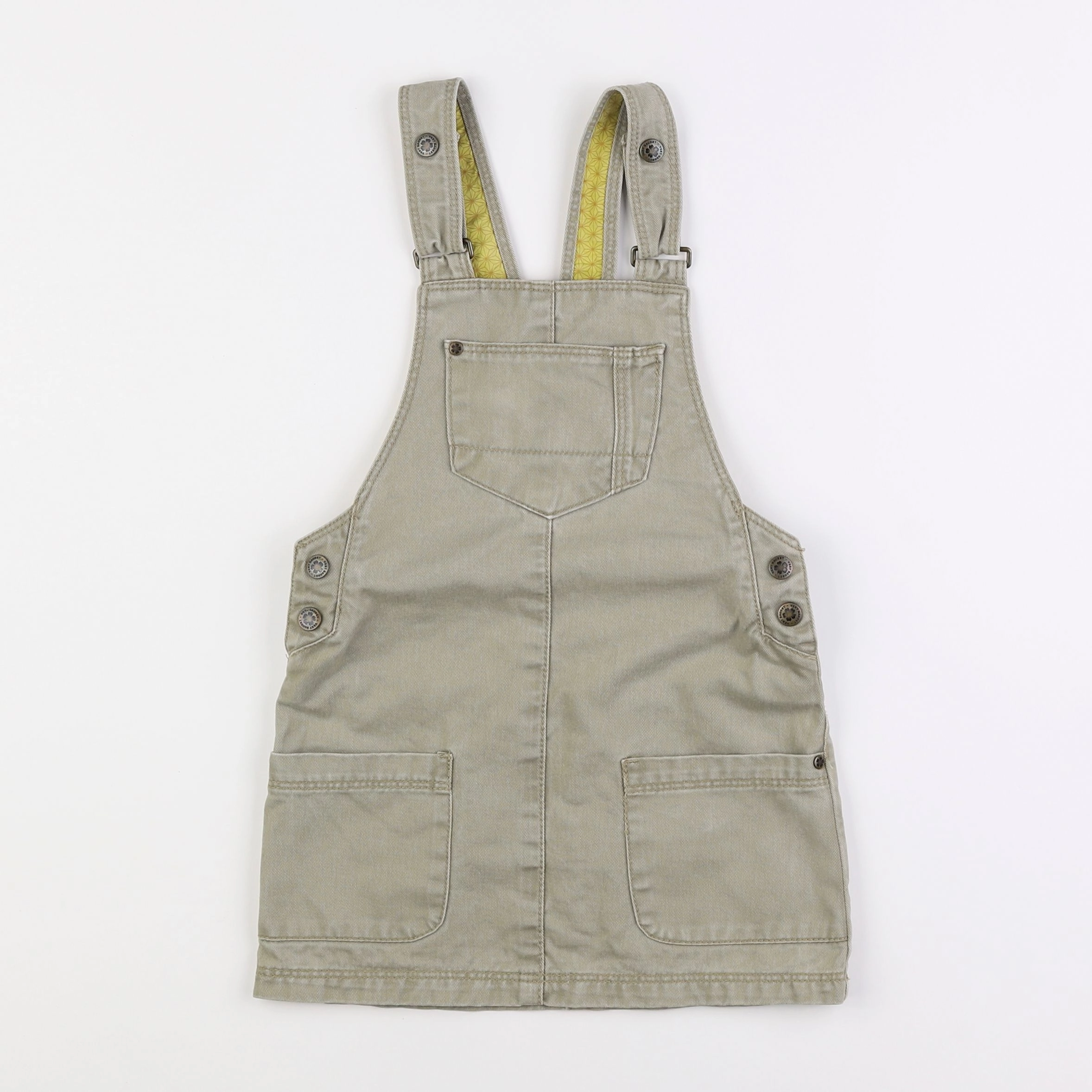 Vertbaudet - robe vert - 6 ans