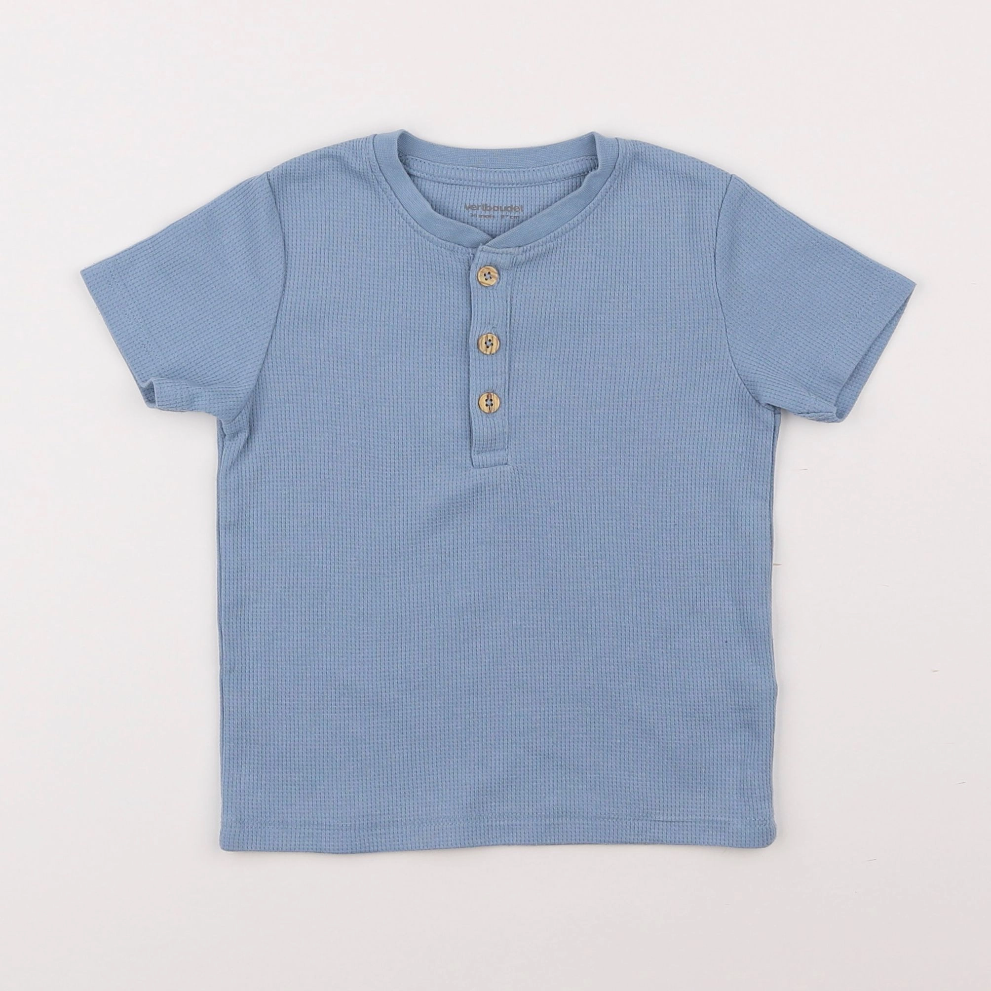 Vertbaudet - tee-shirt bleu - 3 ans