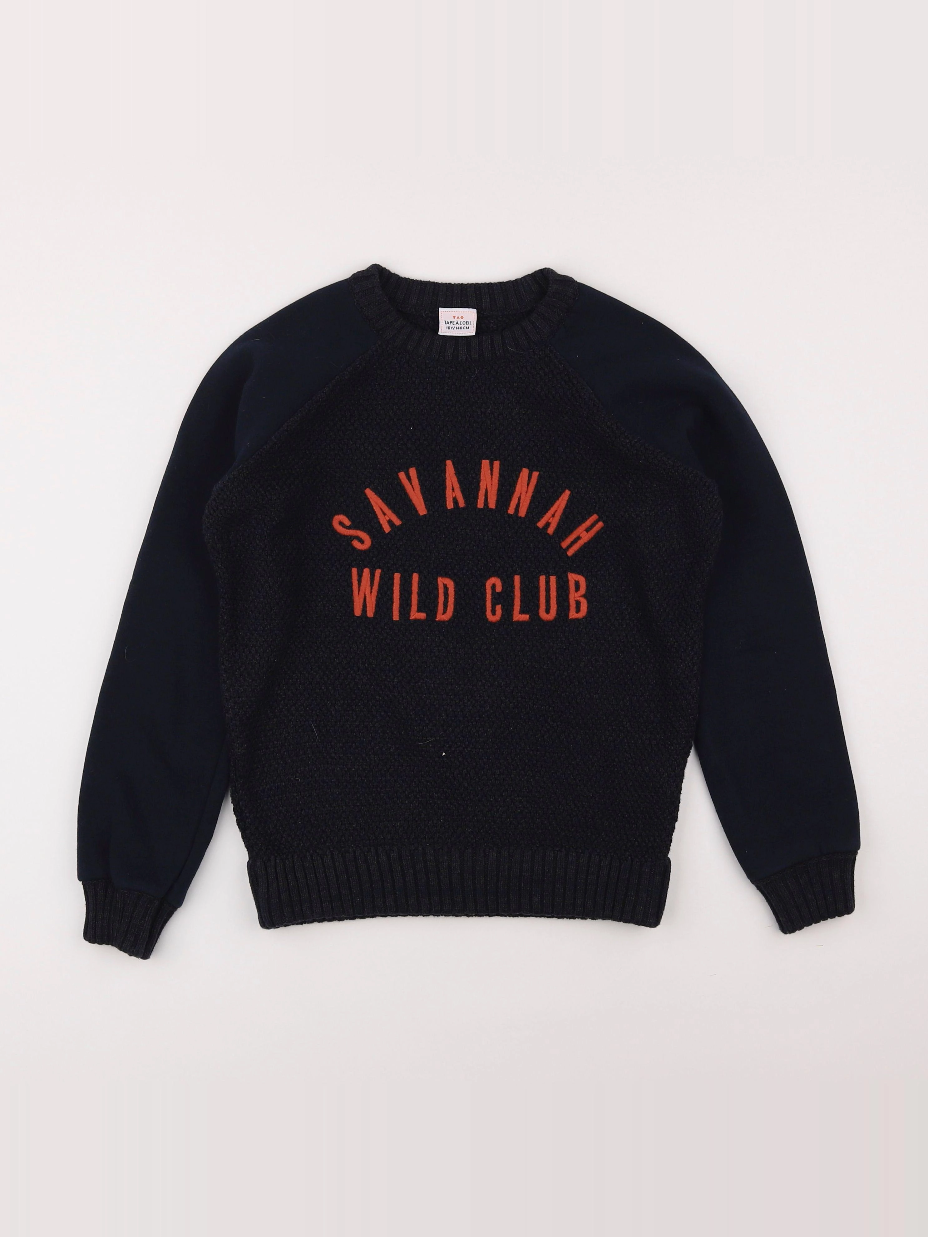 Tape à l'oeil - pull bleu - 10 ans