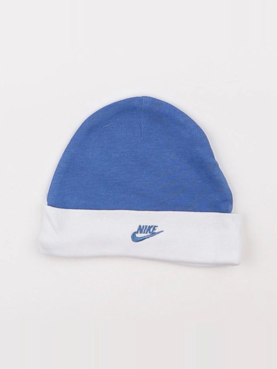 Nike - bonnet de naissance bleu - 0/6 mois