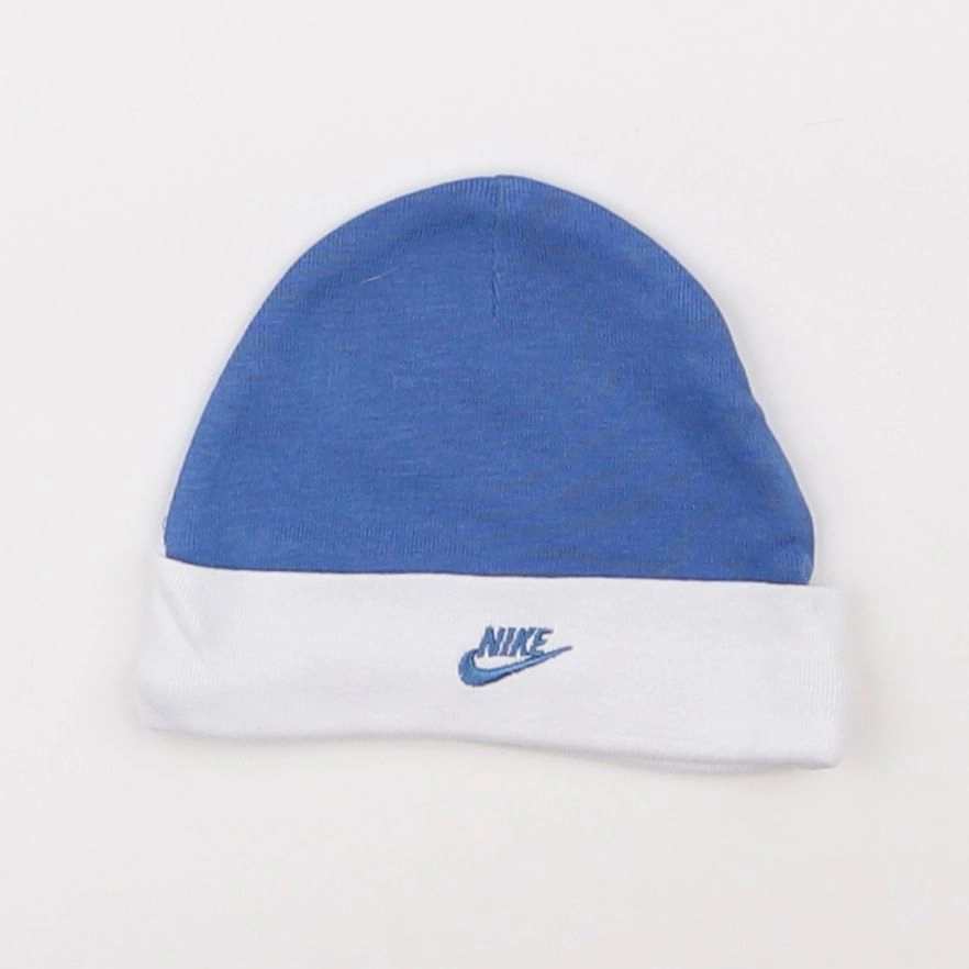 Nike - bonnet de naissance bleu - 0/6 mois