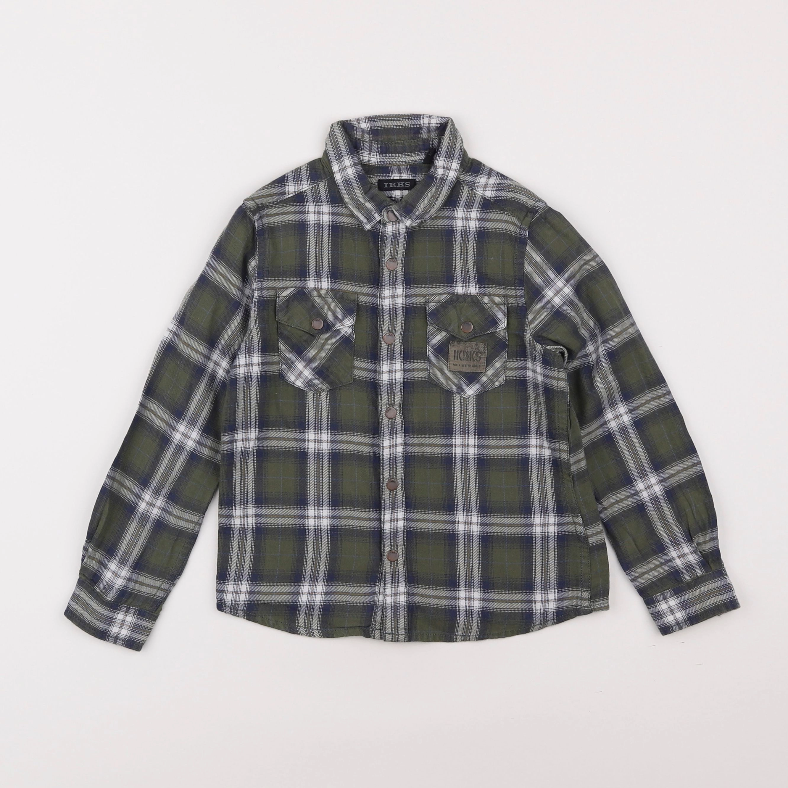 IKKS - chemise vert - 4 ans